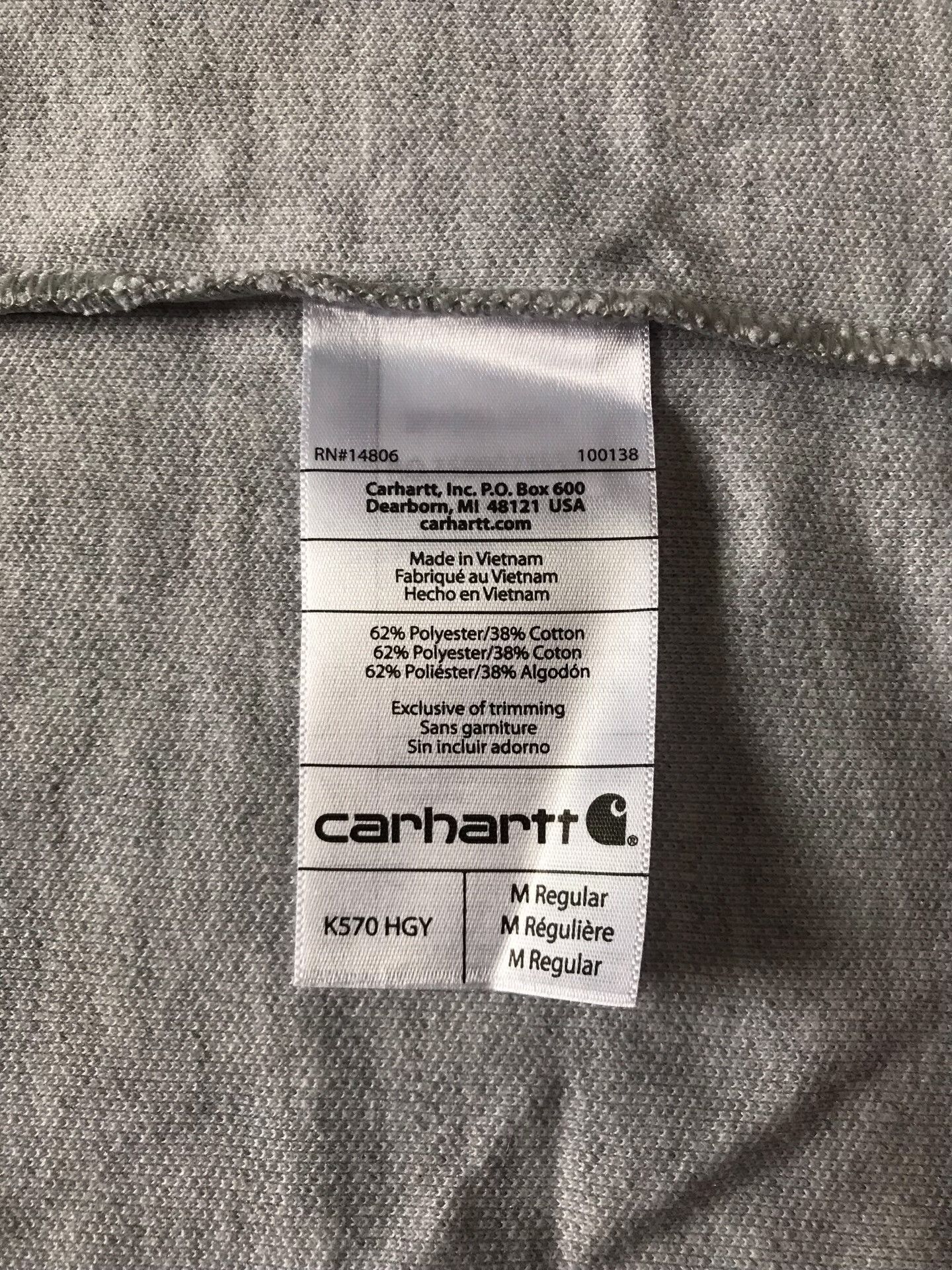 Carhartt Carhartt K570 Short Sleeve Polo Shirt Size US M / EU 48-50 / 2 - 8 Thumbnail