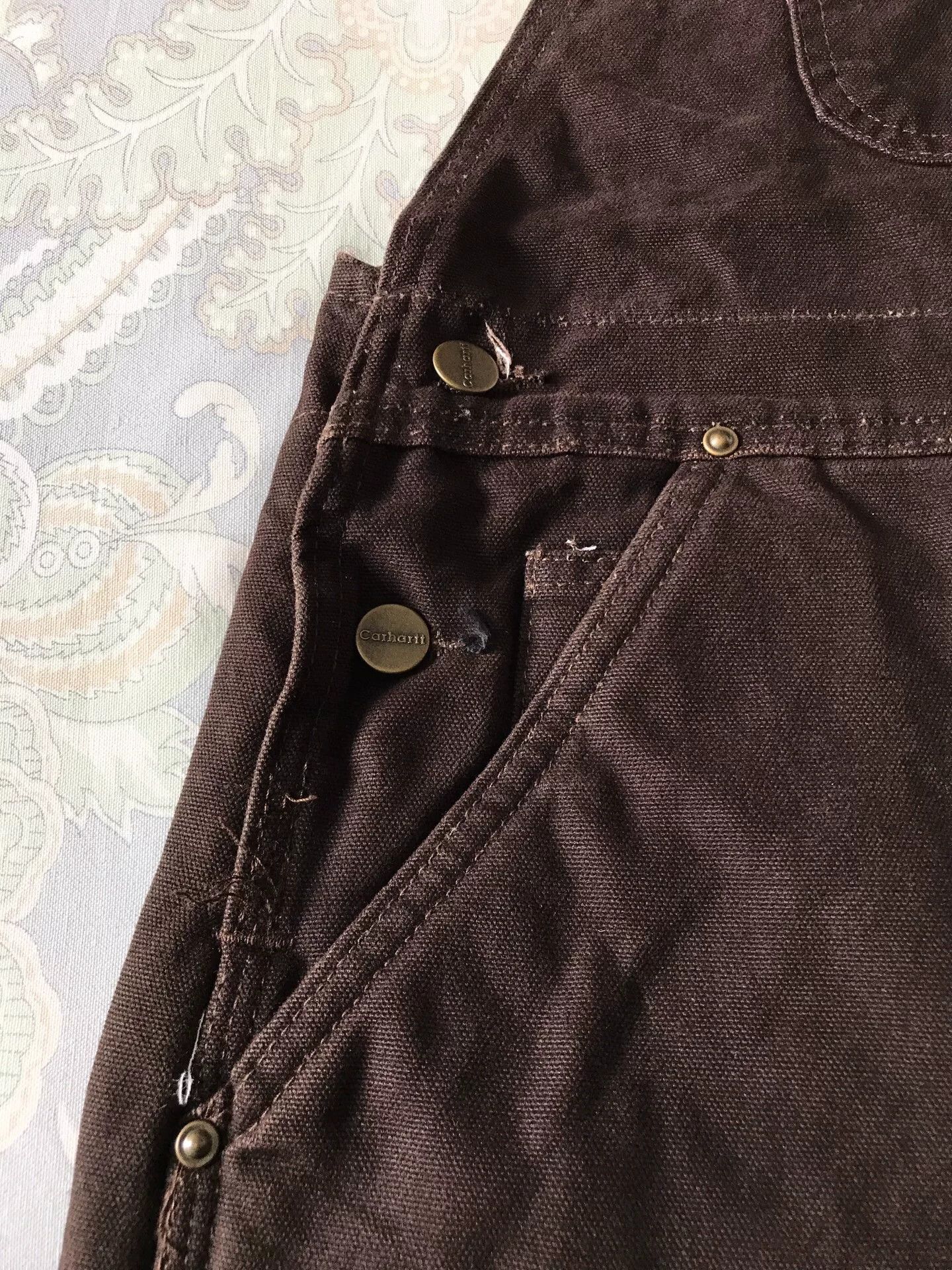 Carhartt Carhartt R27 Washed Canvas Overalls Size US 38 / EU 54 - 7 Thumbnail