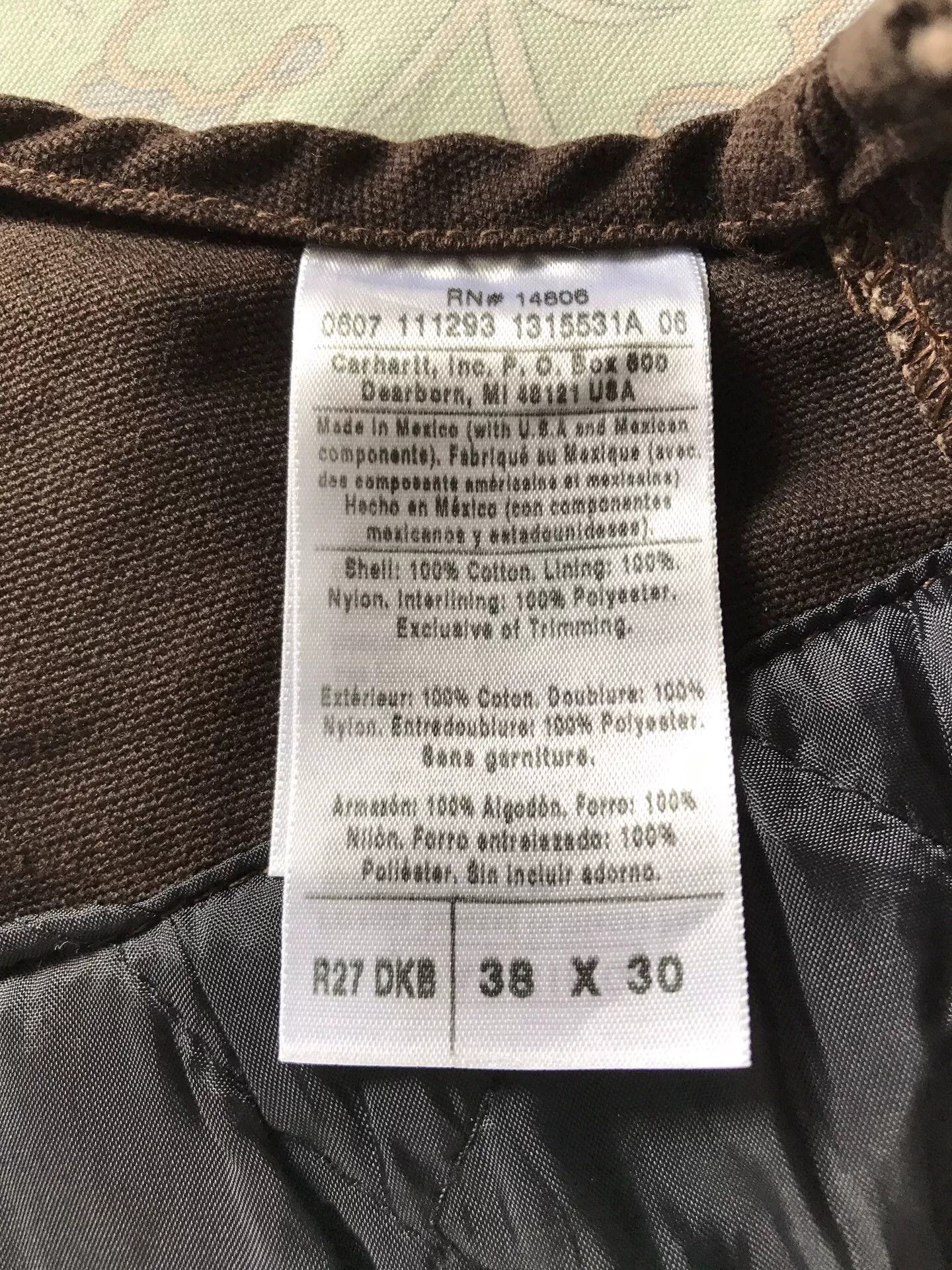 Carhartt Carhartt R27 Washed Canvas Overalls Size US 38 / EU 54 - 9 Thumbnail