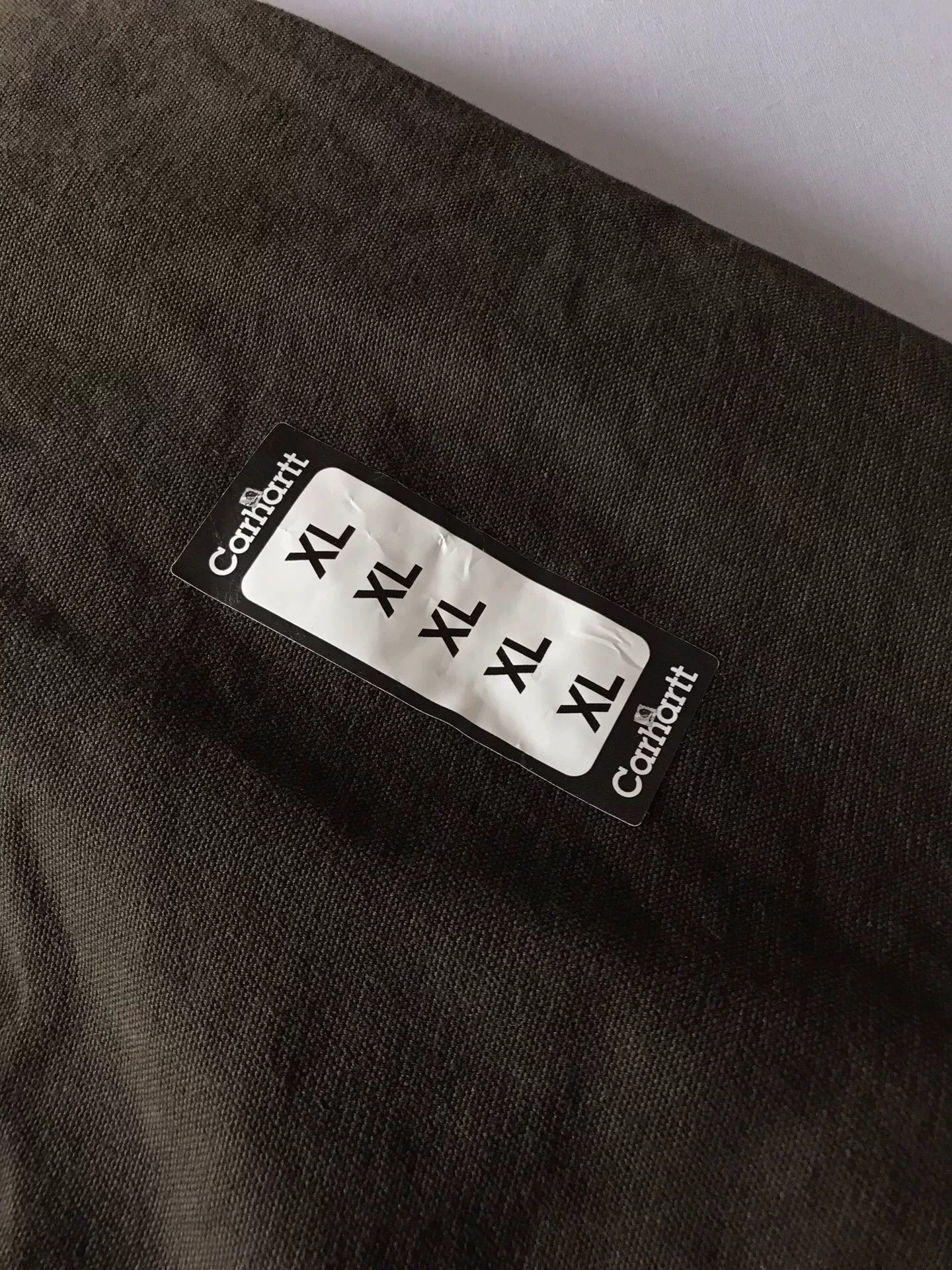 Carhartt Carhartt J141 Hooded Canvas Work Jacket Size US XL / EU 56 / 4 - 7 Thumbnail