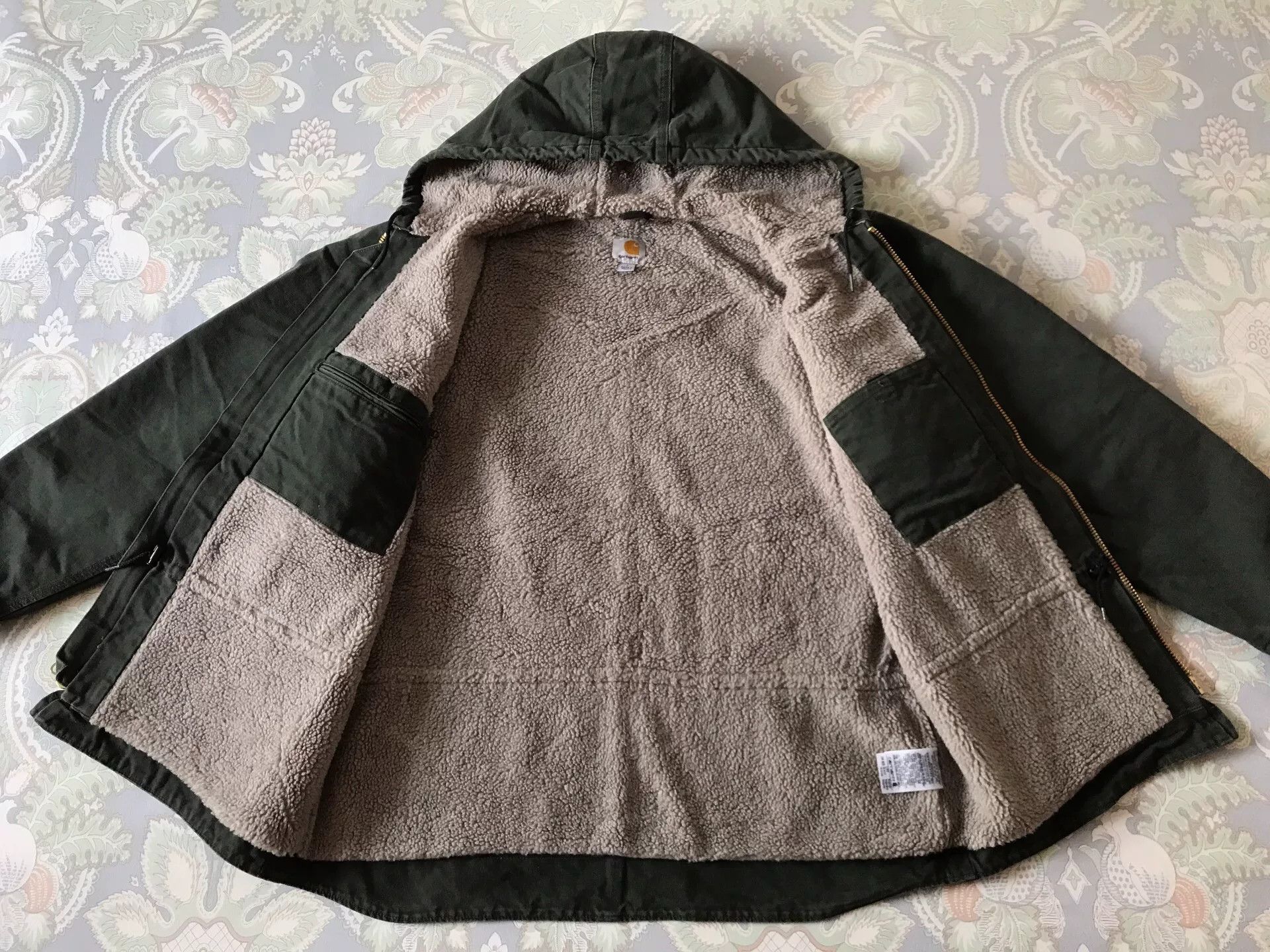 Carhartt Carhartt C95 MOS Hooded Canvas Jacket Size US L / EU 52-54 / 3 - 3 Thumbnail