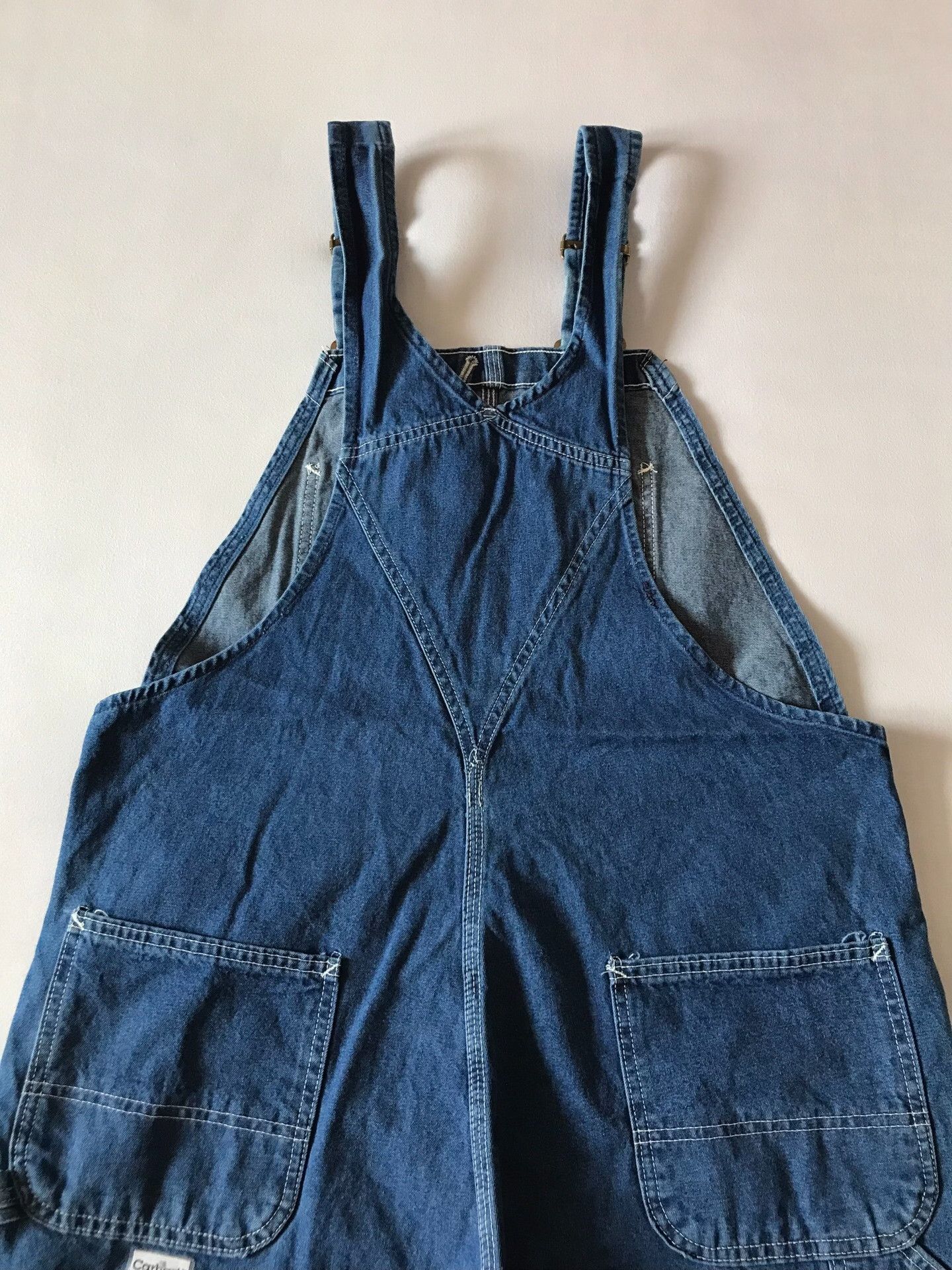 Carhartt Carhartt R07 W38L30 Denim Overalls Size US 38 / EU 54 - 4 Thumbnail