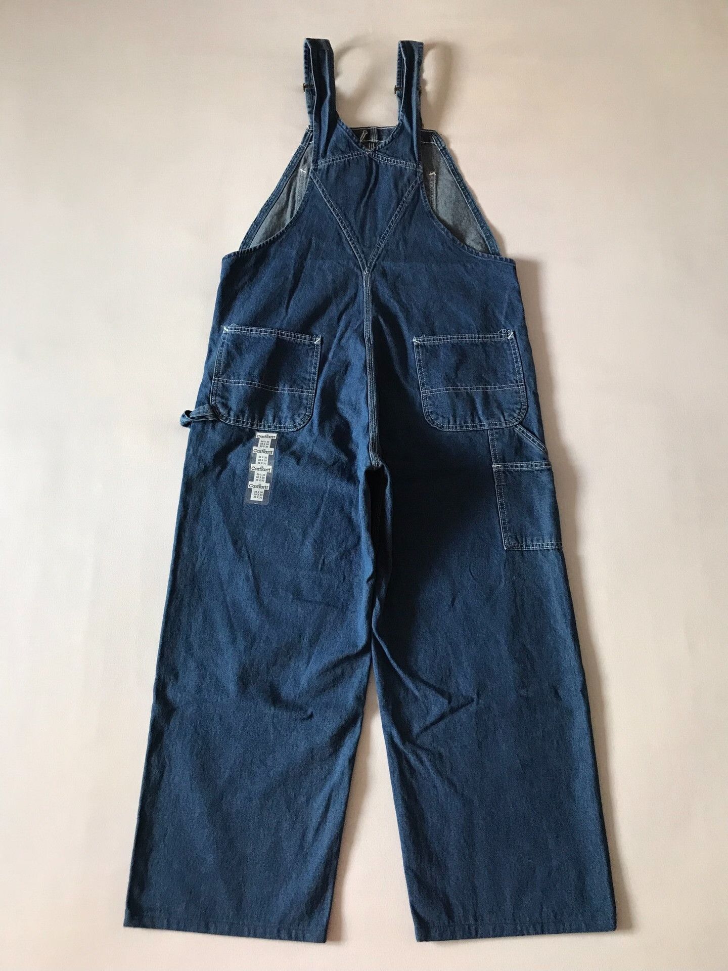 Carhartt Carhartt R07 W38L30 Denim Overalls Size US 38 / EU 54 - 2 Thumbnail