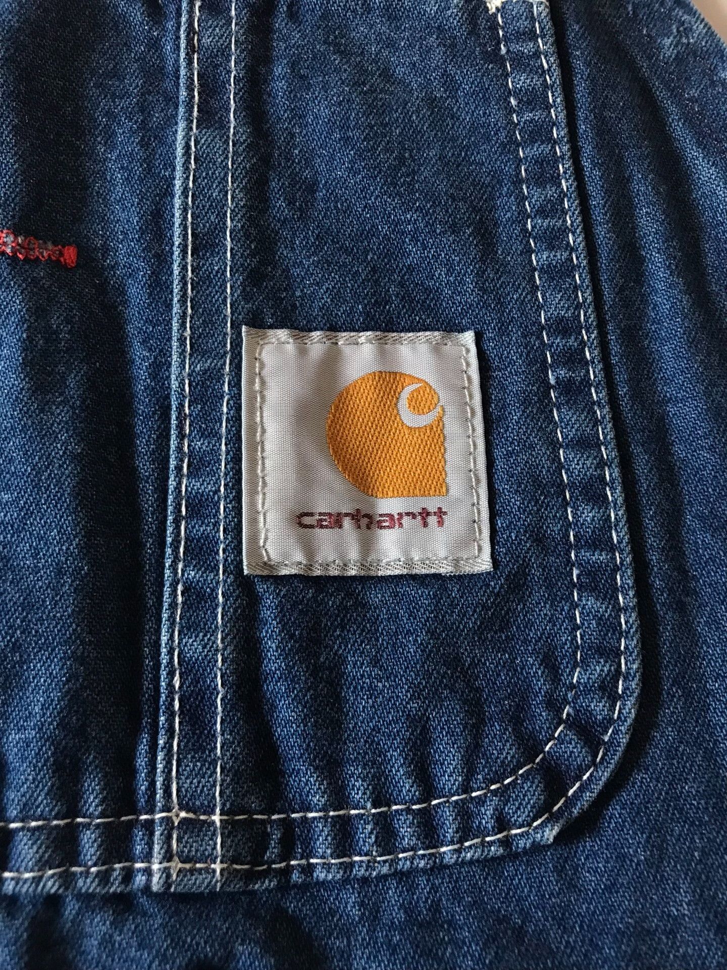 Carhartt Carhartt R07 W38L30 Denim Overalls Size US 38 / EU 54 - 5 Thumbnail