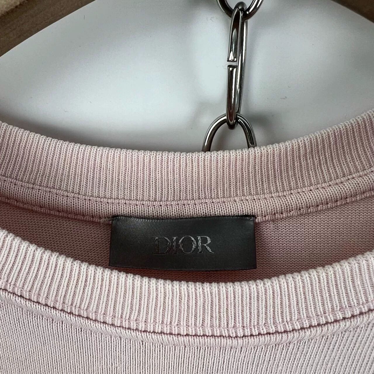Dior Dior Pink Embroidered Logo Short-Sleeve Size XXS / US 00 / IT 34 - 3 Thumbnail