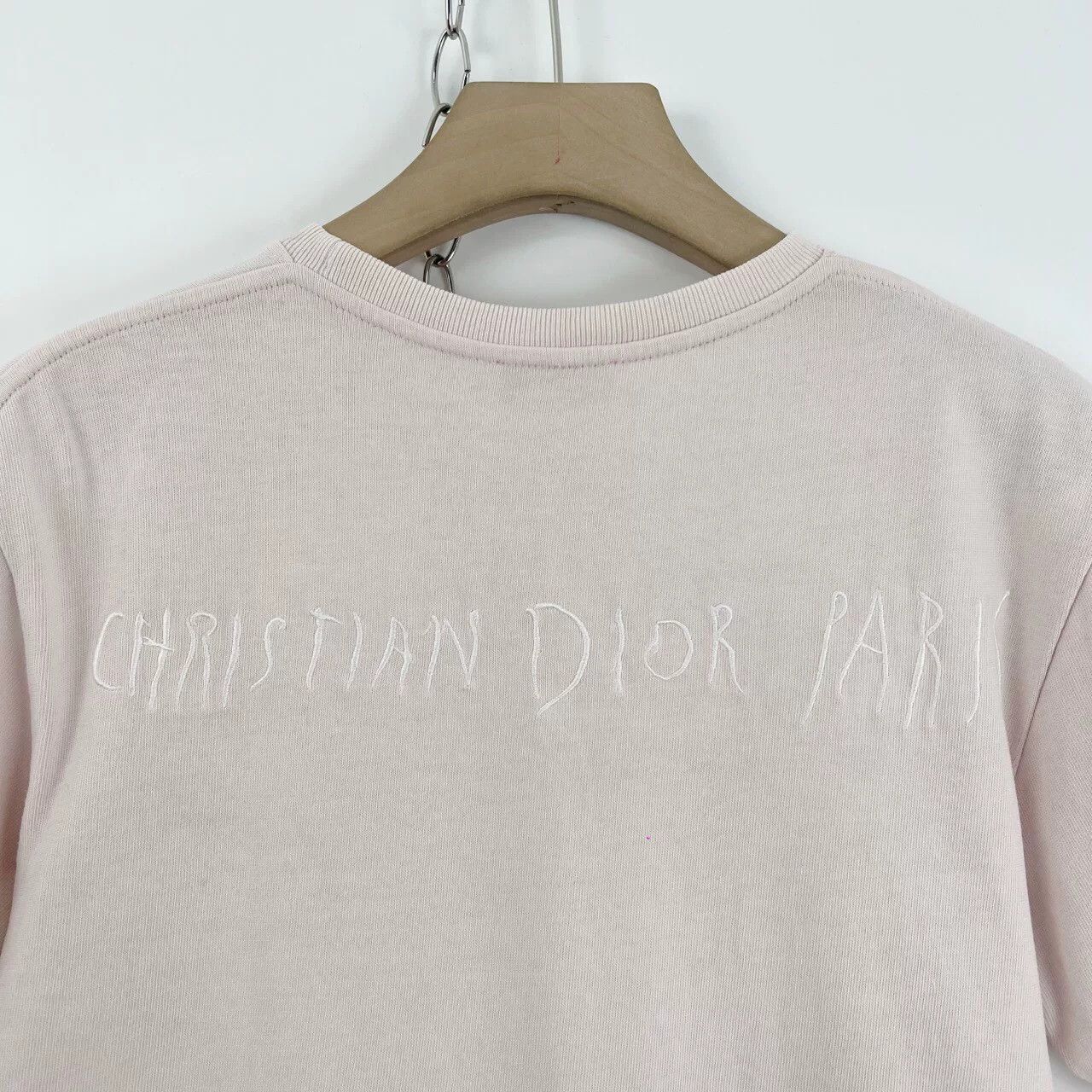 Dior Dior Pink Embroidered Logo Short-Sleeve Size XXS / US 00 / IT 34 - 4 Thumbnail