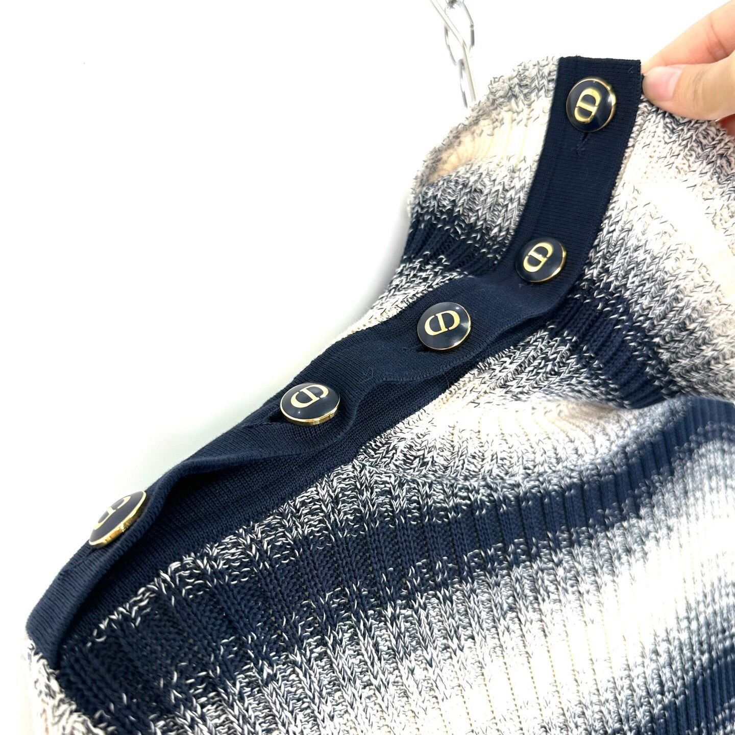 Dior Dior Colorblock Stripe Turtleneck Sweater Size S / US 4 / IT 40 - 5 Thumbnail