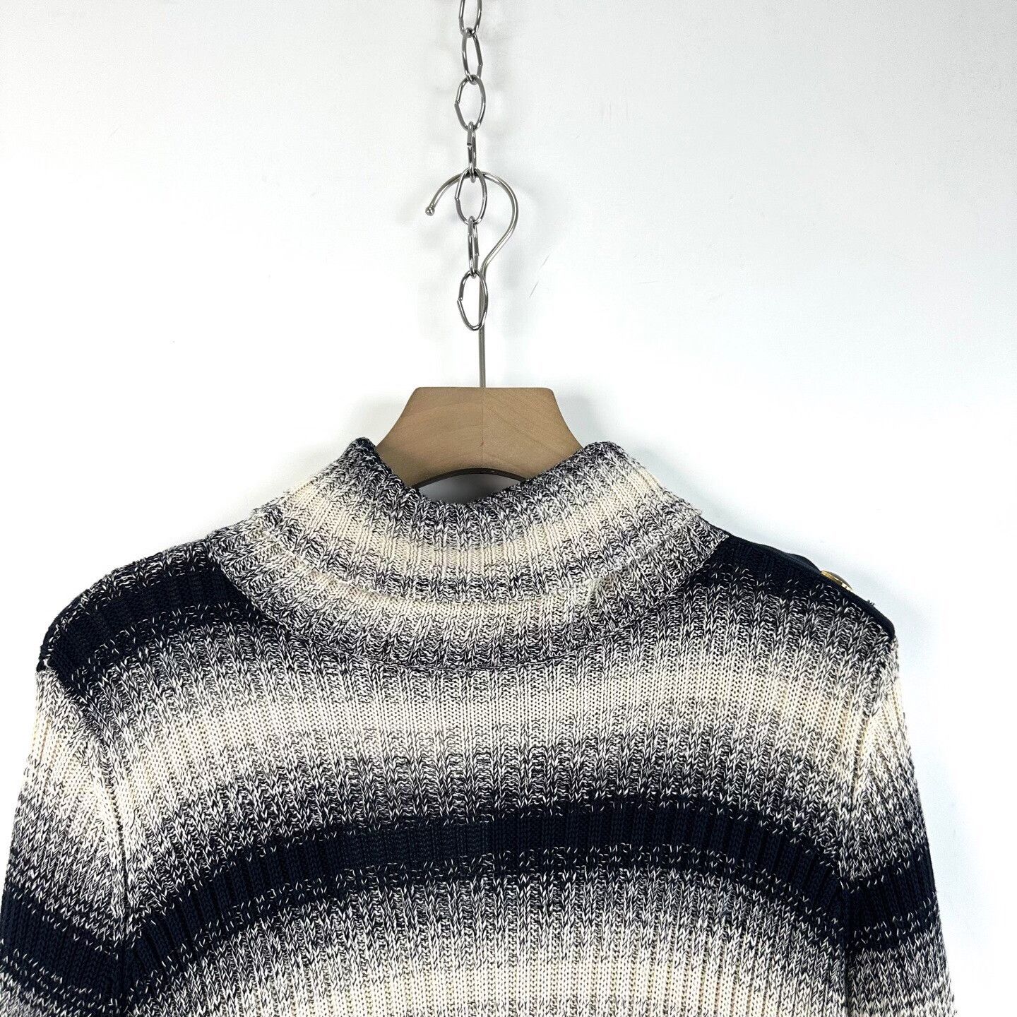 Dior Dior Colorblock Stripe Turtleneck Sweater Size S / US 4 / IT 40 - 3 Thumbnail