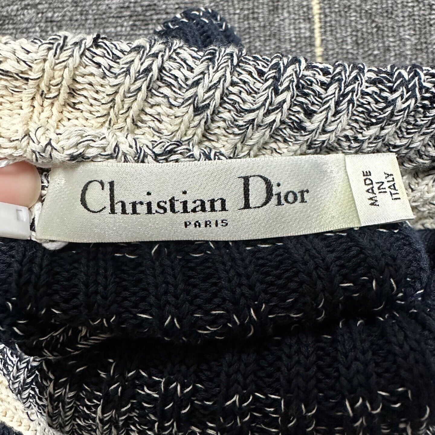 Dior Dior Colorblock Stripe Turtleneck Sweater Size S / US 4 / IT 40 - 6 Thumbnail