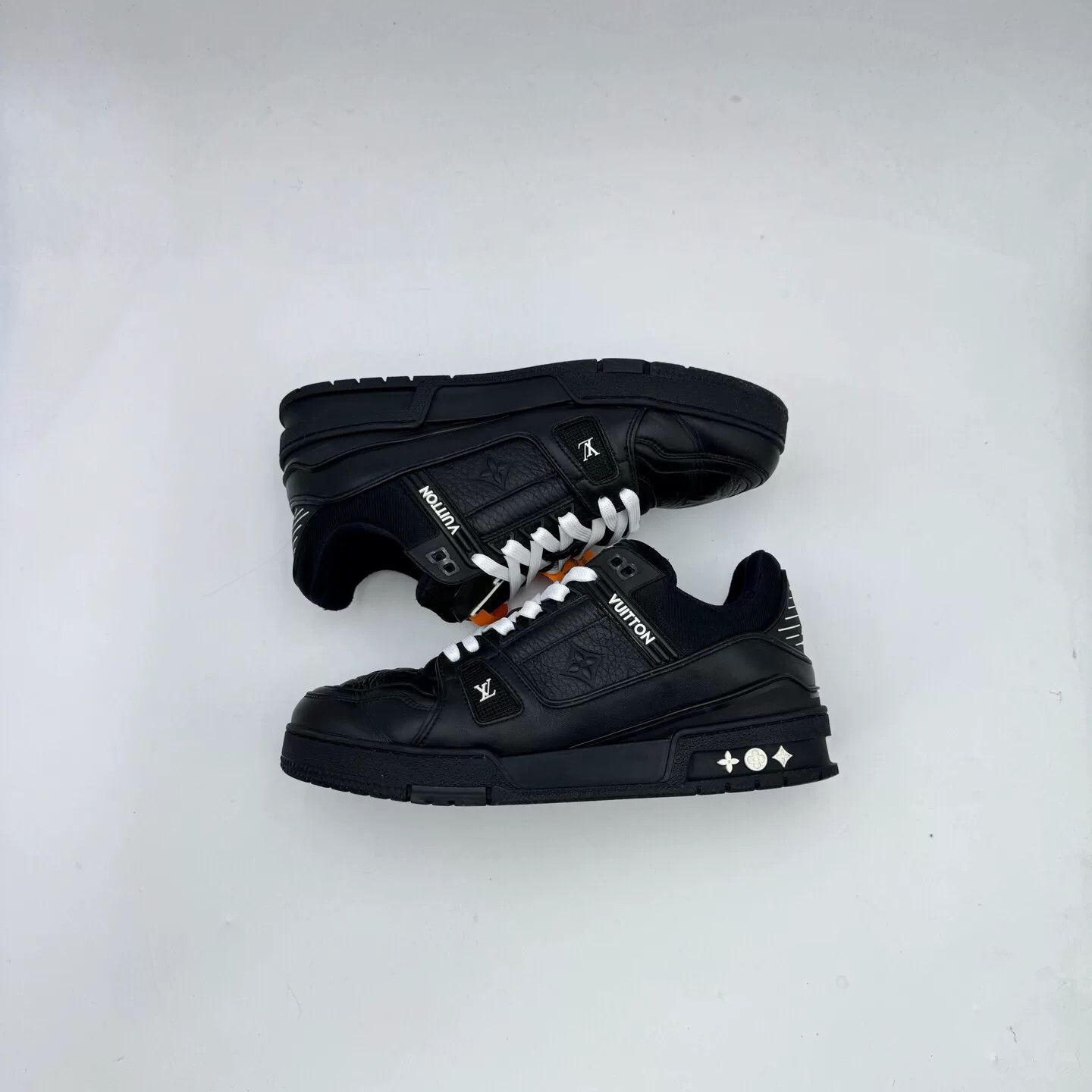 Louis Vuitton LV Black Warrior Trainer Shoes Size US 7.5 / EU 40-41 - 3 Thumbnail