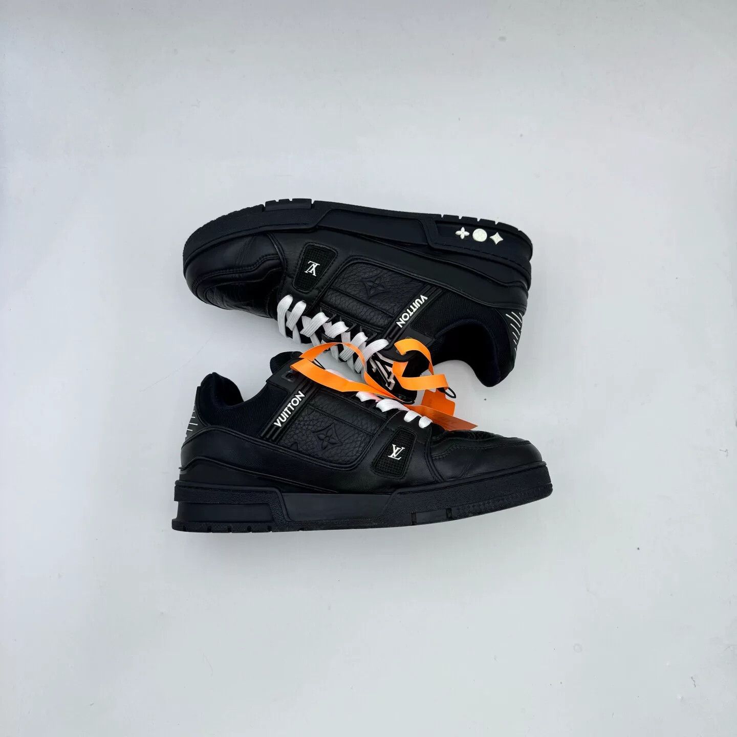 Louis Vuitton LV Black Warrior Trainer Shoes Size US 7.5 / EU 40-41 - 4 Thumbnail