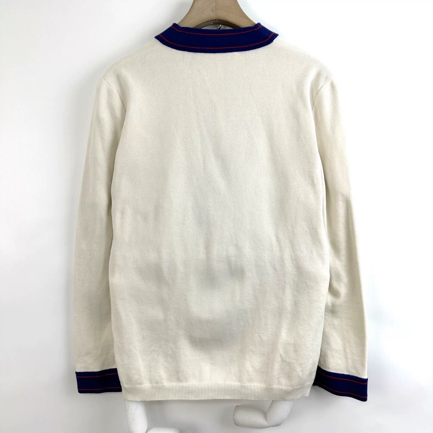 Gucci Gucci Women's Bee Embroidery Cardigan Size S / US 4 / IT 40 - 2 Thumbnail