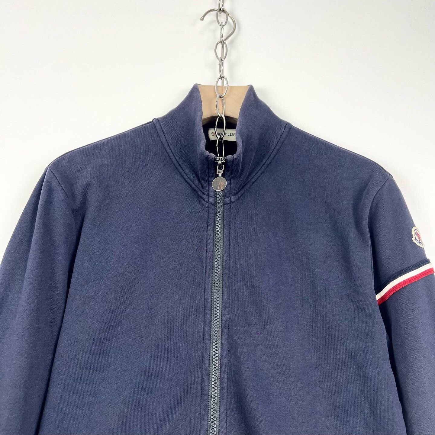 Moncler Moncler Navy Blue Baseball Jacket Size US M / EU 48-50 / 2 - 3 Thumbnail