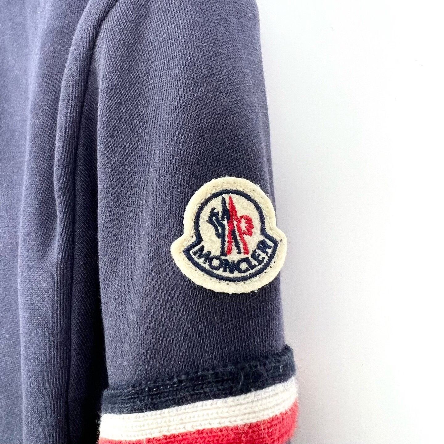 Moncler Moncler Navy Blue Baseball Jacket Size US M / EU 48-50 / 2 - 5 Thumbnail
