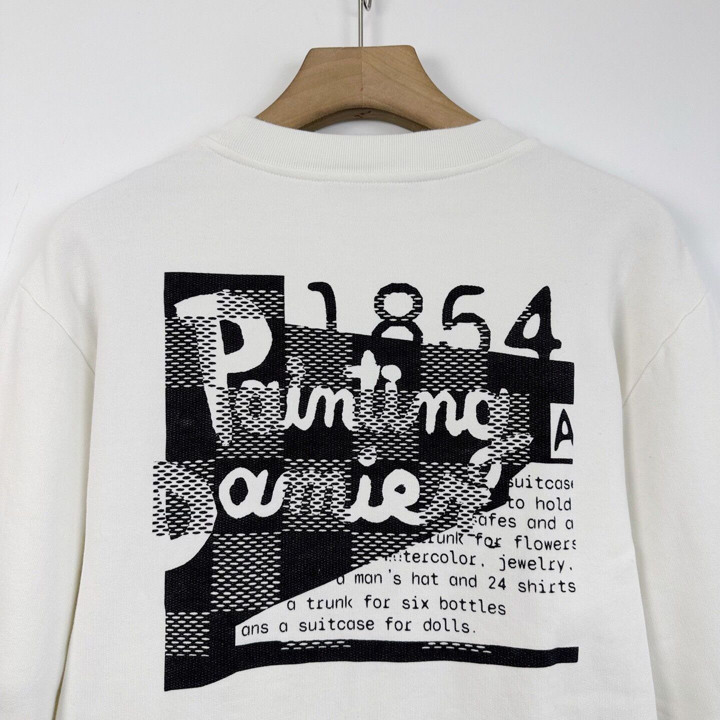 Louis Vuitton Louis Vuitton Ink Letter Graffiti Crewneck Sweatshirt Size US M / EU 48-50 / 2 - 6 Thumbnail