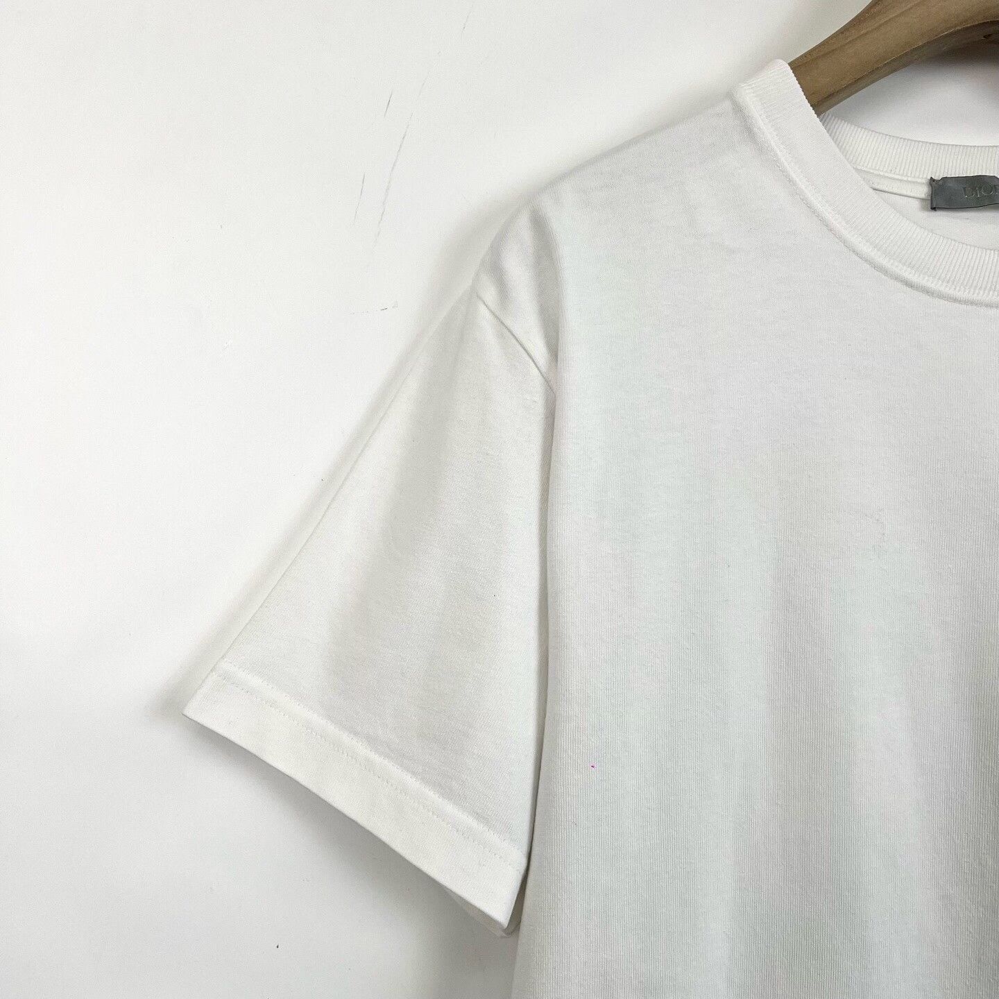 Dior Dior White Embroidered Logo Loose T-shirt Size S / US 4 / IT 40 - 5 Thumbnail
