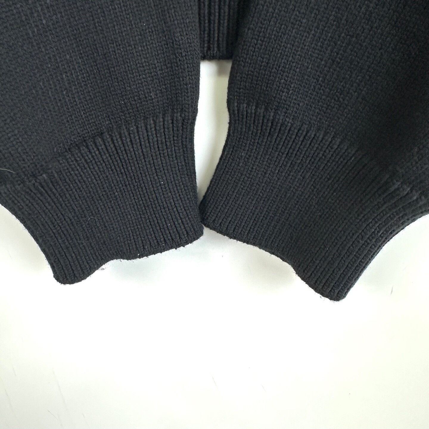 Louis Vuitton Louis Vuitton Black Polo Collar Wool Sweater Size US M / EU 48-50 / 2 - 6 Thumbnail