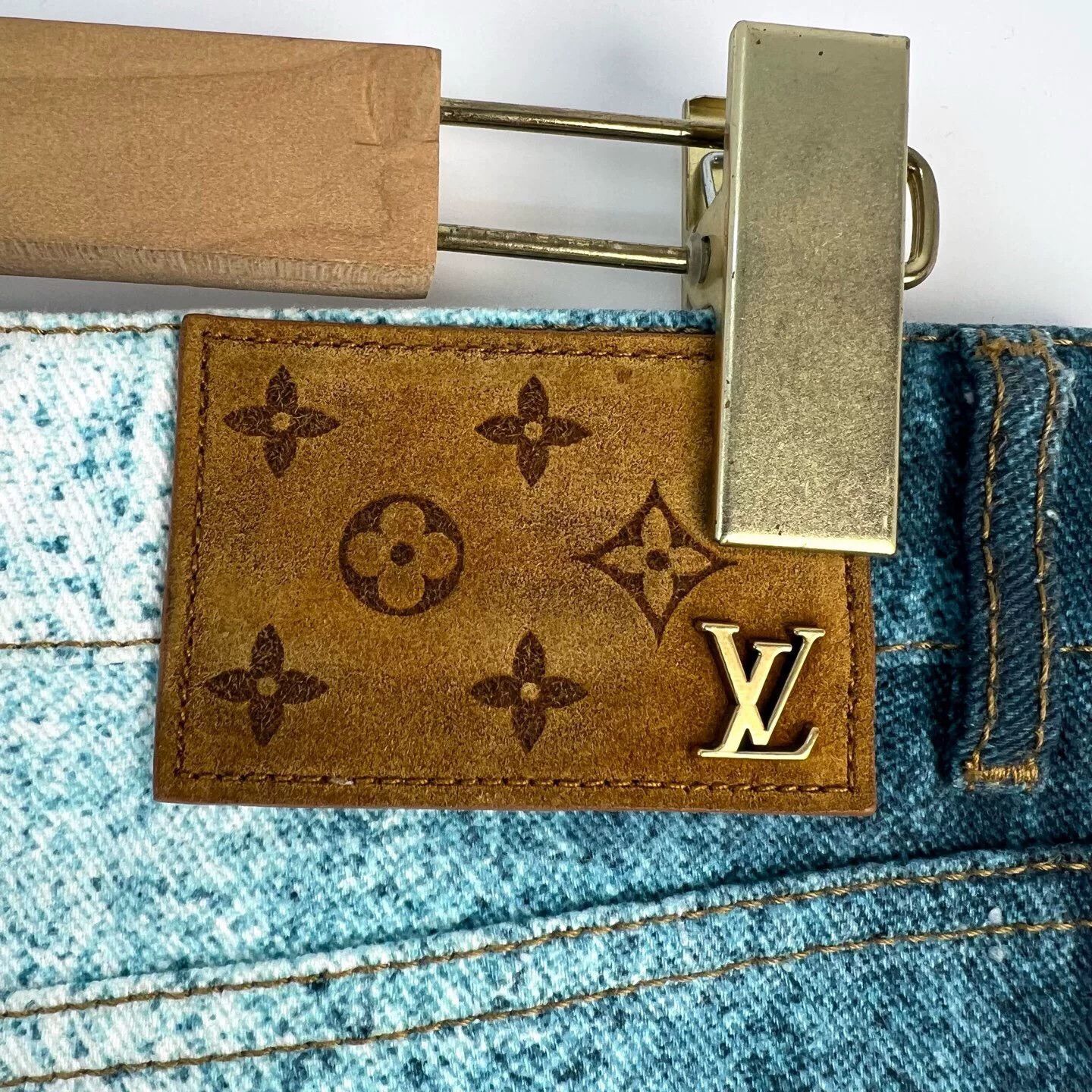 Louis Vuitton Louis Vuitton Splatter Gradient Jeans Size US 30 / EU 46 - 5 Thumbnail