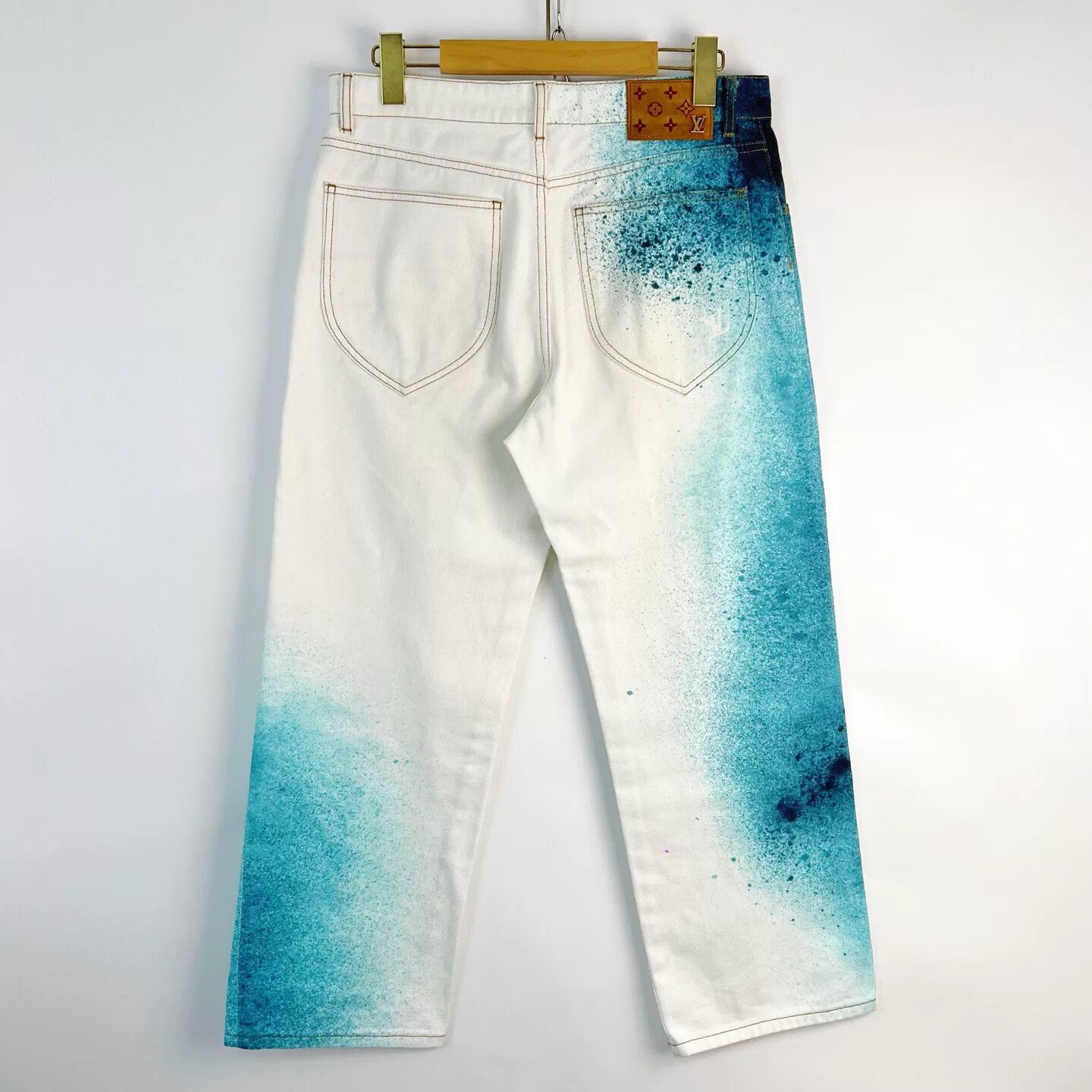 Louis Vuitton Louis Vuitton Splatter Gradient Jeans Size US 30 / EU 46 - 2 Thumbnail