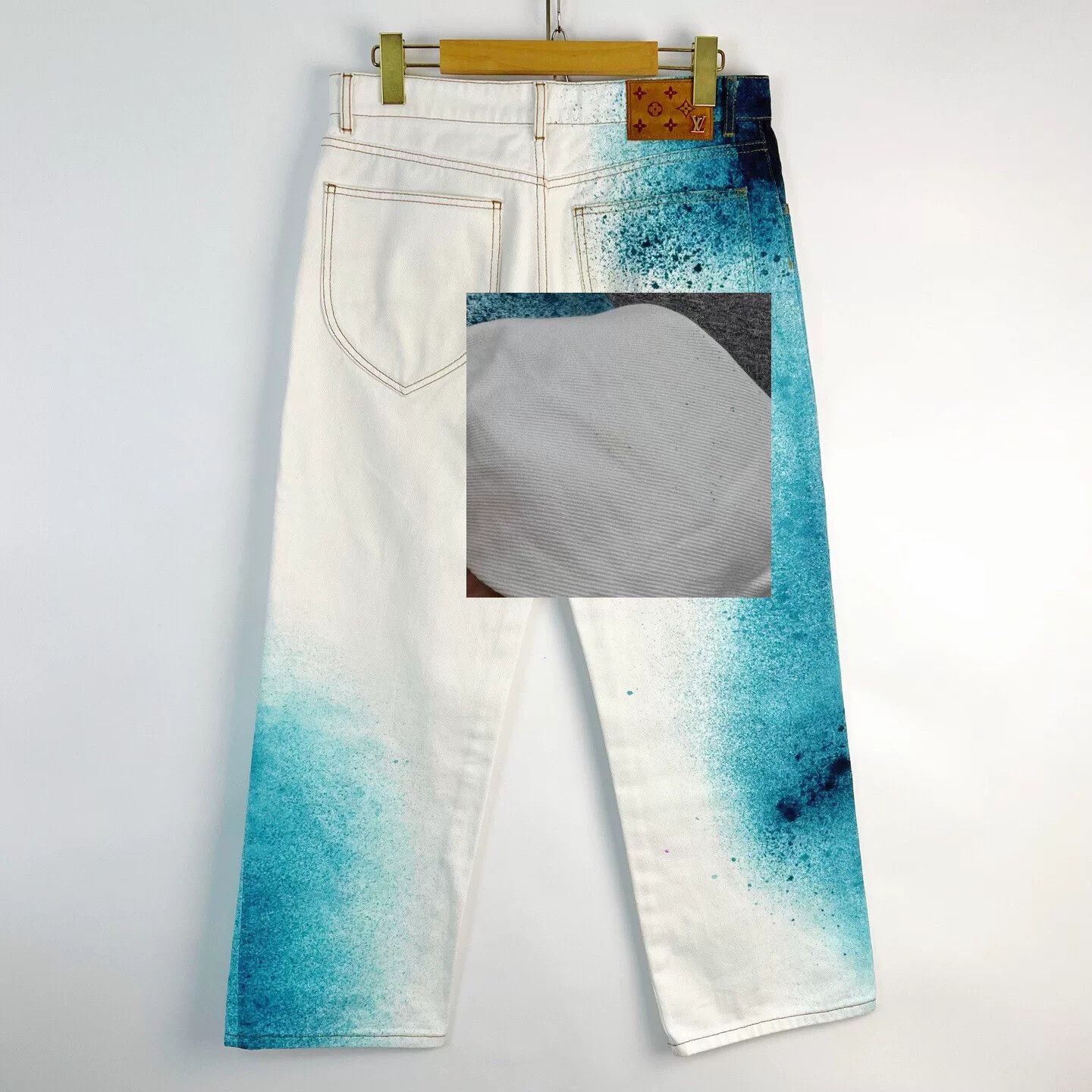 Louis Vuitton Louis Vuitton Splatter Gradient Jeans Size US 30 / EU 46 - 7 Thumbnail