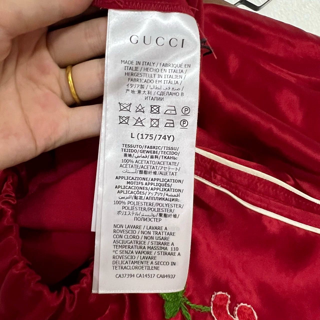 Gucci Gucci GG Cherry Embroidery Shorts Size 38" / US 16 / IT 52 - 5 Thumbnail