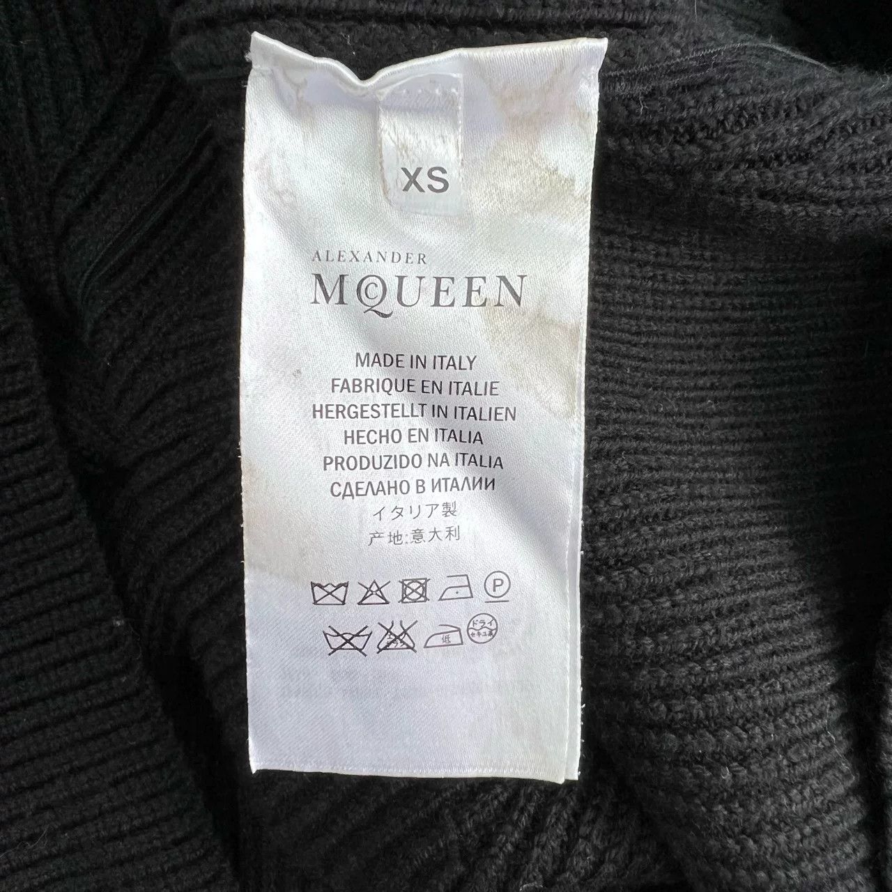 Alexander McQueen Alexander McQueen Flared Colorblock Knit Dress Size XS / US 0-2 / IT 36-38 - 4 Thumbnail