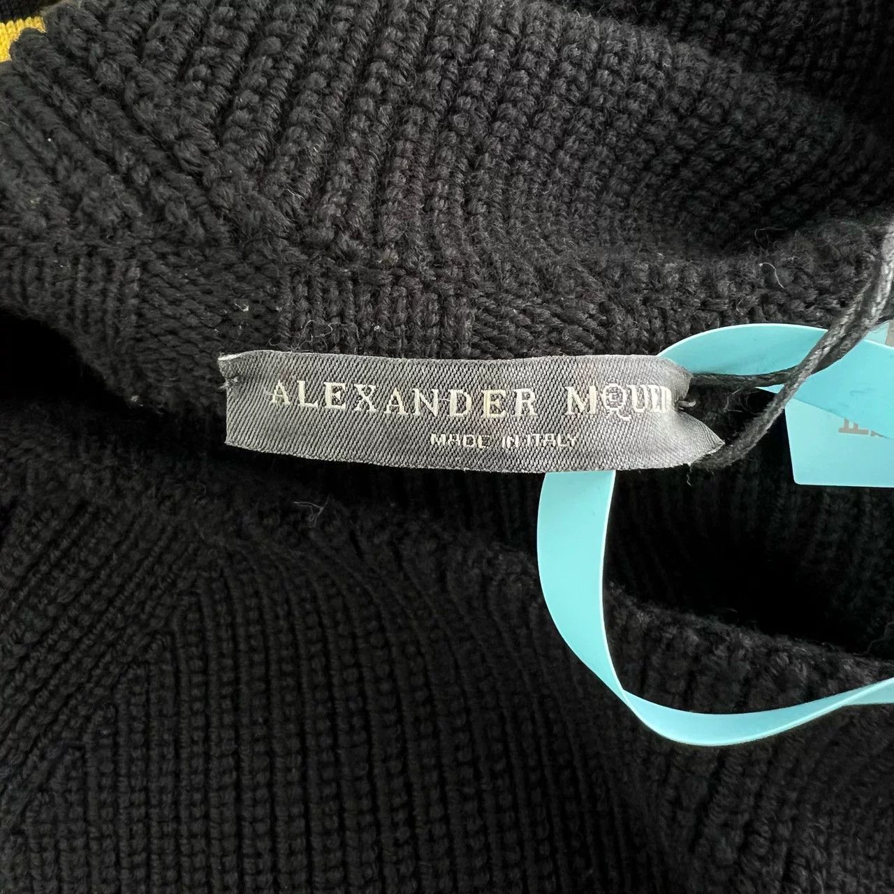 Alexander McQueen Alexander McQueen Flared Colorblock Knit Dress Size XS / US 0-2 / IT 36-38 - 3 Thumbnail