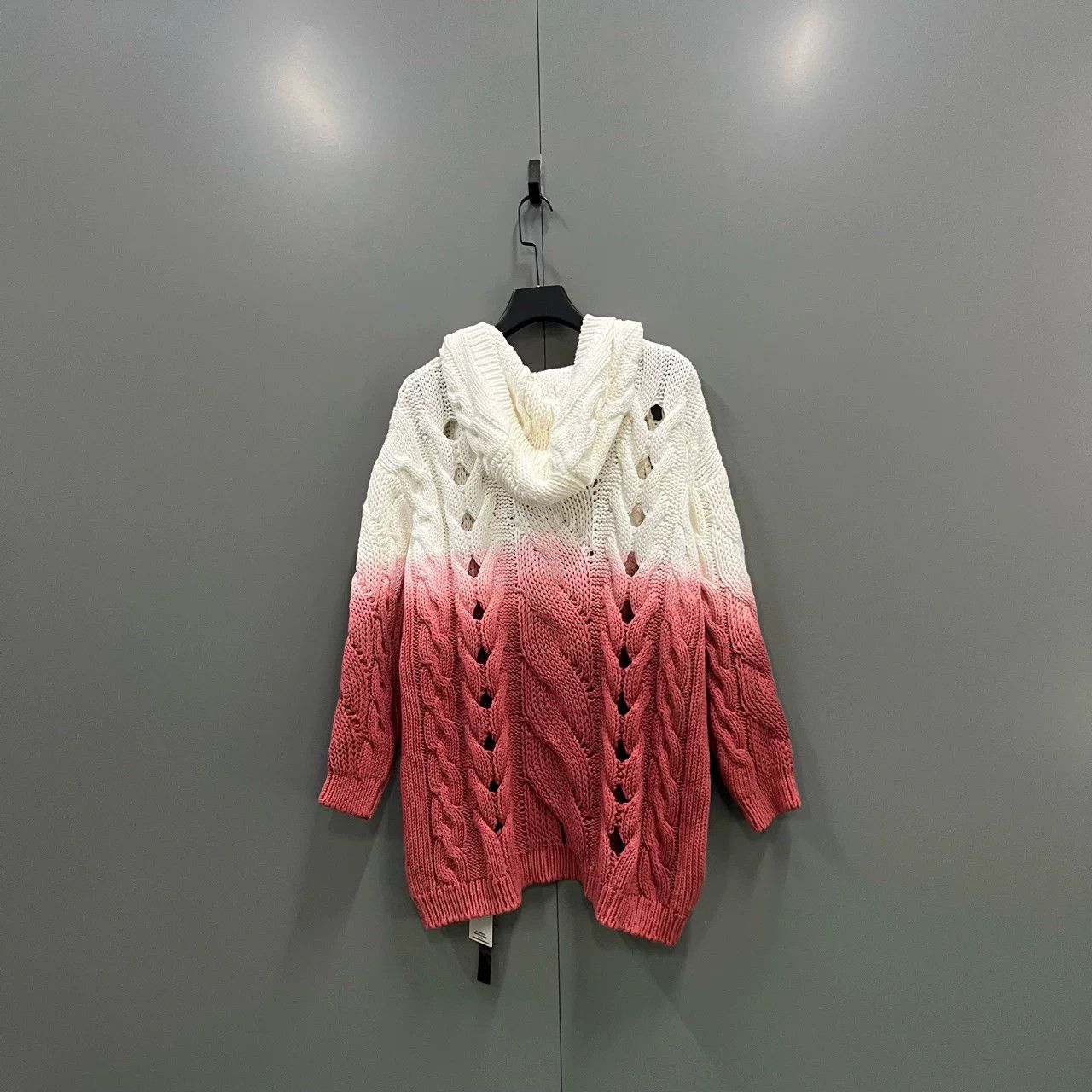 Saint Laurent Paris Saint Laurent Color Block Hooded Knit Sweater Size S / US 4 / IT 40 - 4 Thumbnail