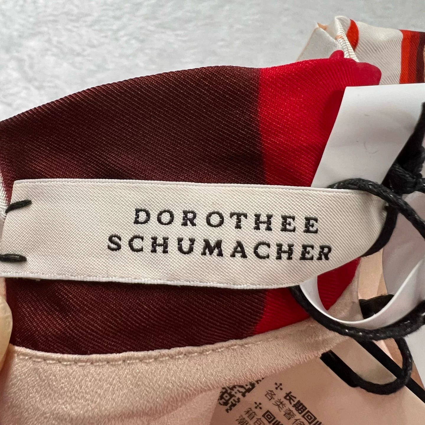 DOROTHEE SCHUMACHER DOROTHEE SCHUMACHER Colorblock Print Skirt Size 38" / US 16 / IT 52 - 3 Thumbnail