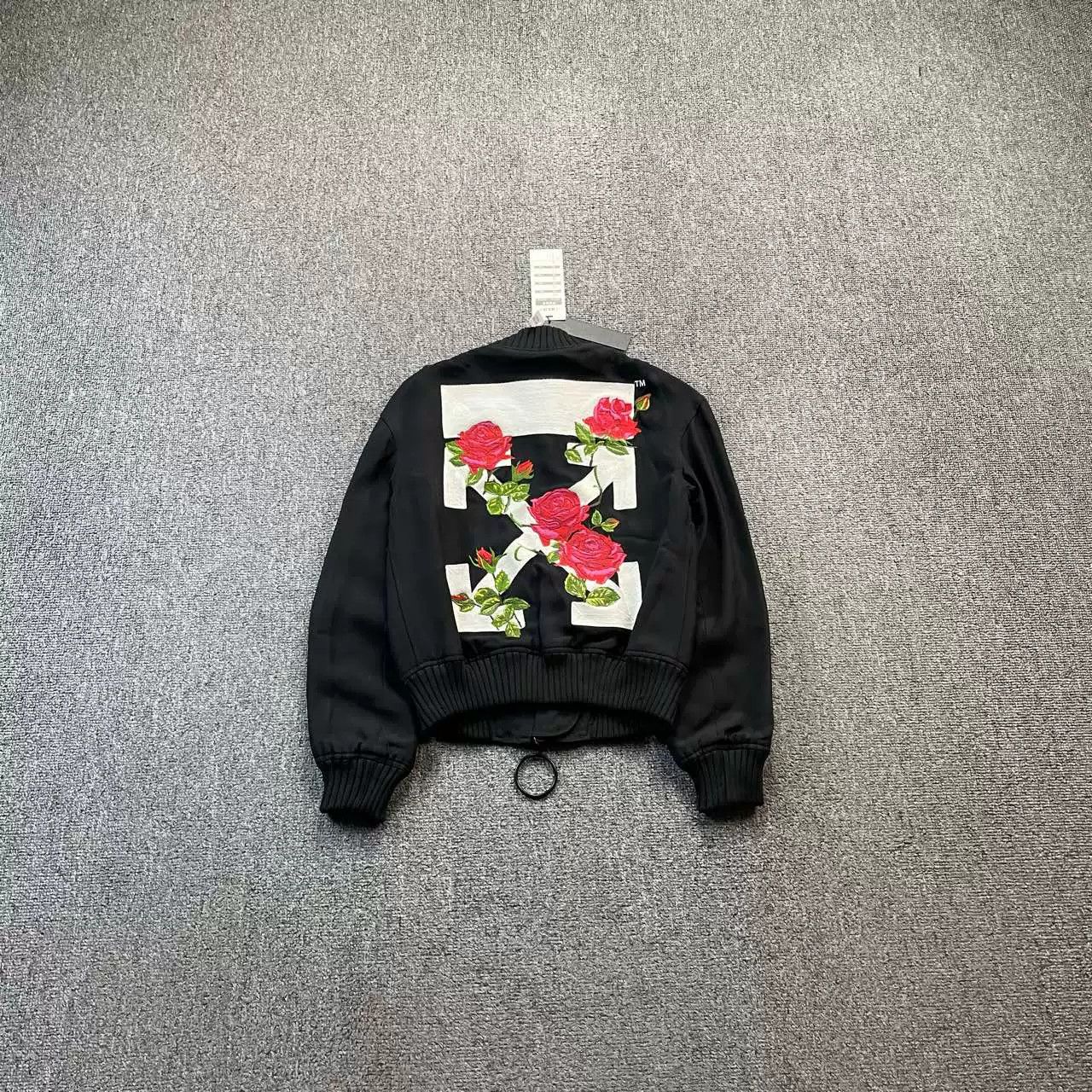 Off-White Off-White Flower Arrow MA1 Jacket Size XXS / US 00 / IT 34 - 2 Thumbnail