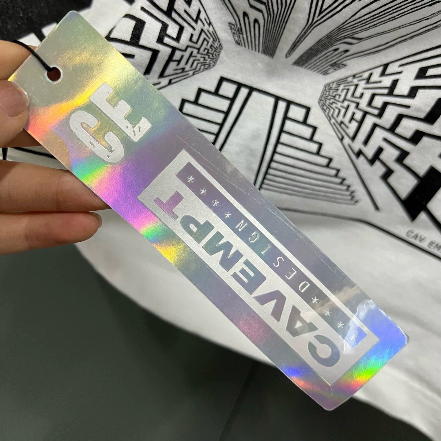 Cav Empt Cav Empt Geometric Print T-Shirt Size US M / EU 48-50 / 2 - 6 Thumbnail