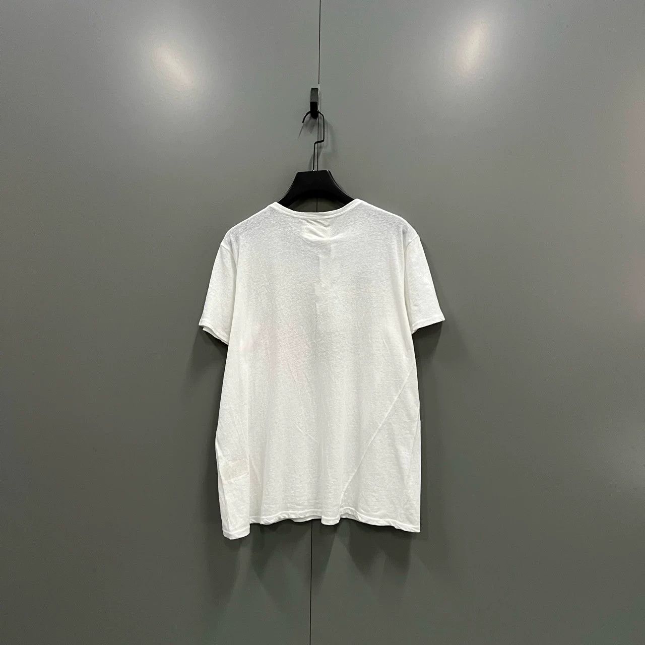 Greg Lauren GREG LAUREN White Distressed Graphic Tee Size US M / EU 48-50 / 2 - 2 Thumbnail