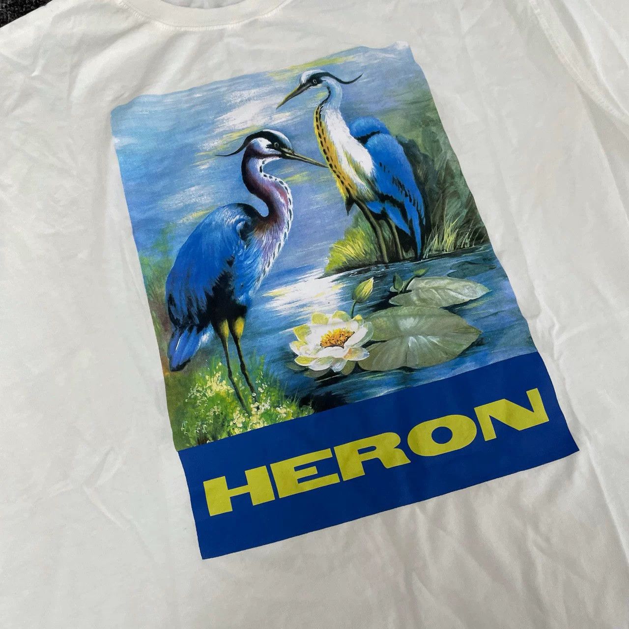 Heron Preston HERON PRESTON Crane Print Short Sleeve Size US L / EU 52-54 / 3 - 3 Thumbnail