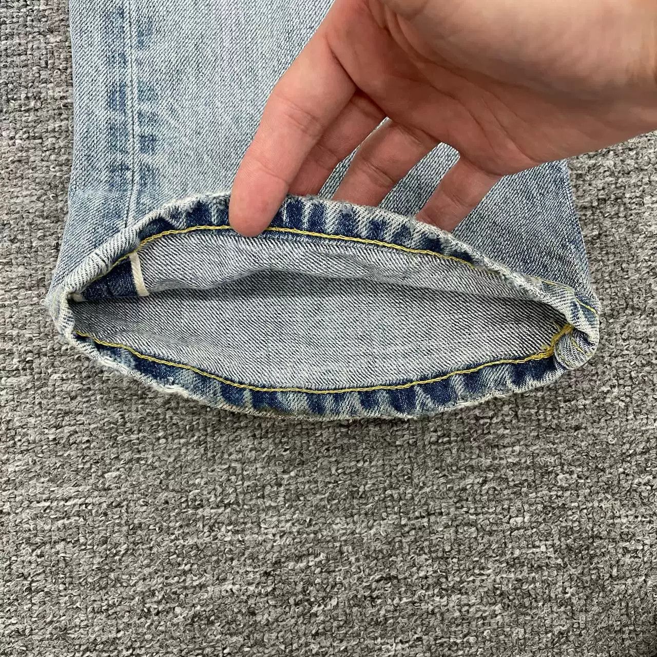 Fear of God Fear Of God Blue Distressed Vintage Jeans Size US 31 - 5 Thumbnail