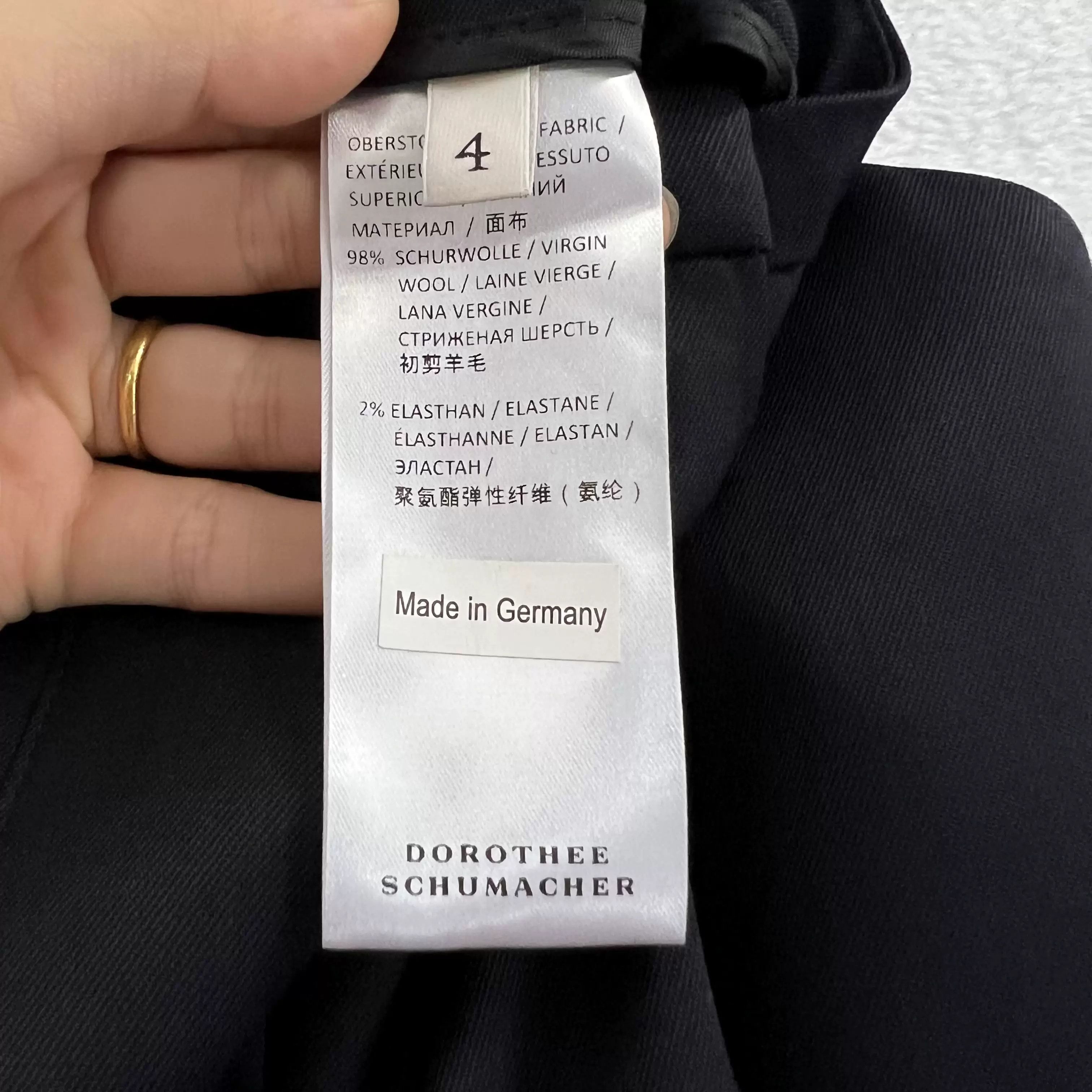 DOROTHEE SCHUMACHER DOROTHEE SCHUMACHER Solid Casual Pants Size 25" / US 0 / IT 36 - 4 Thumbnail