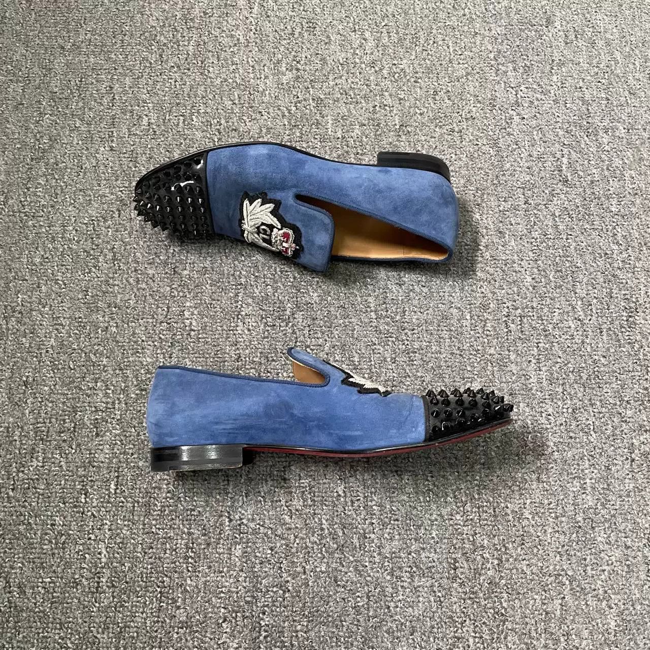 Christian Louboutin Christian Louboutin Red Sole Slip-On Sneakers Size US 8 / EU 41 - 5 Thumbnail