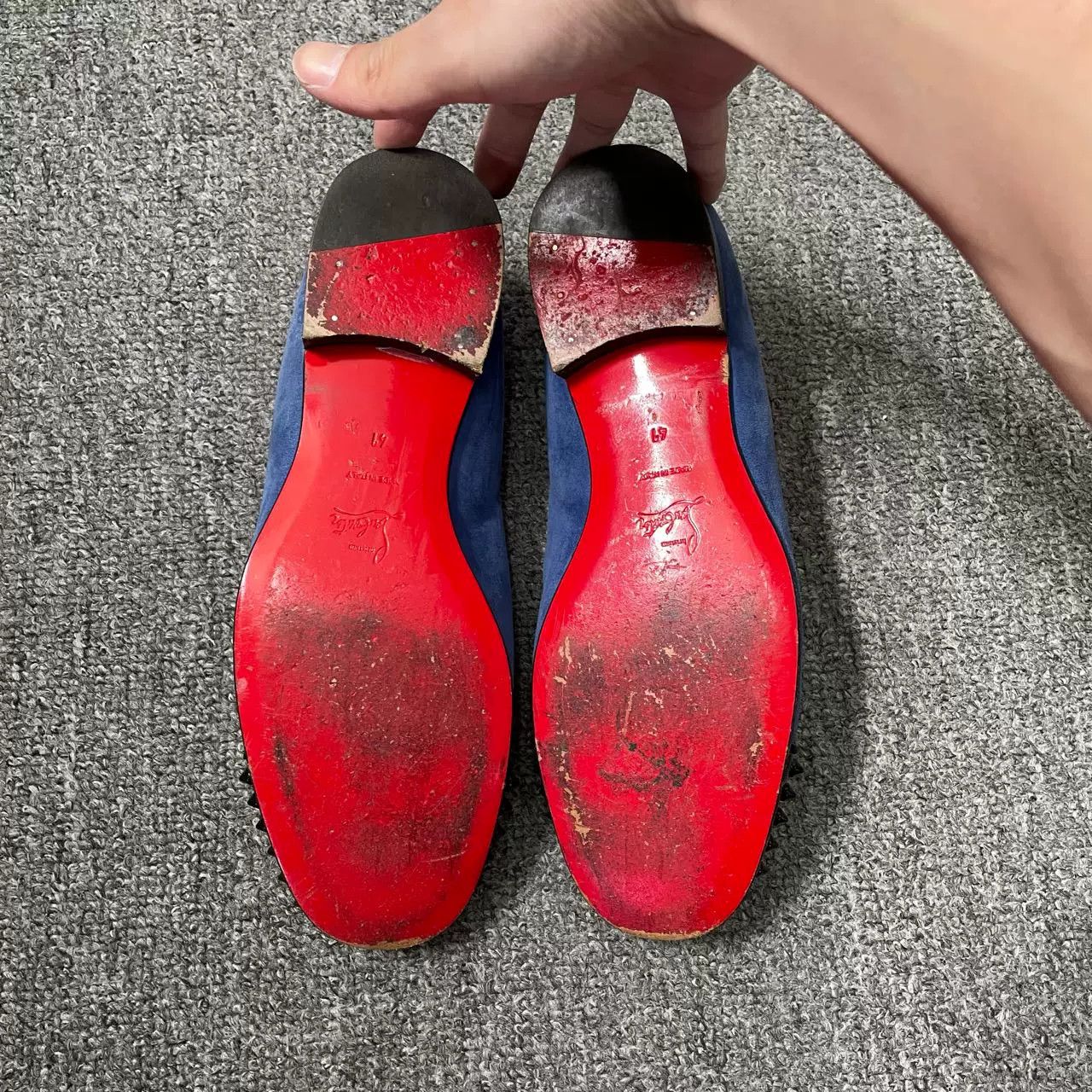 Christian Louboutin Christian Louboutin Red Sole Slip-On Sneakers Size US 8 / EU 41 - 7 Thumbnail