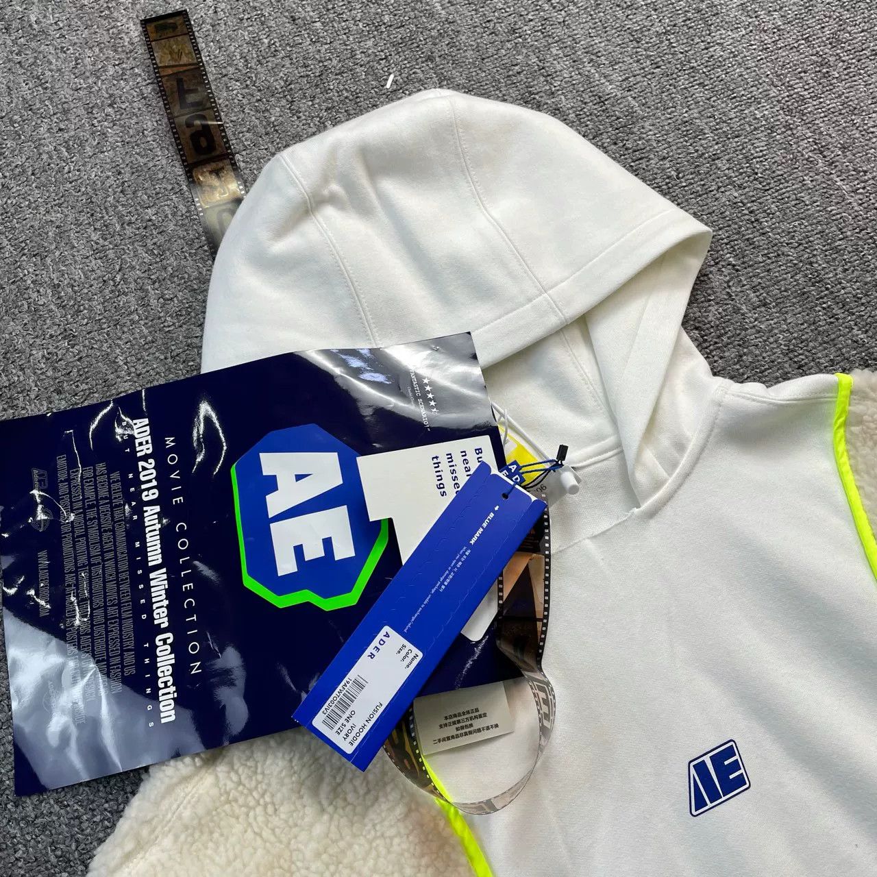 Ader Error ADER ERROR Fleece Panel Hoodie Size US M / EU 48-50 / 2 - 3 Thumbnail