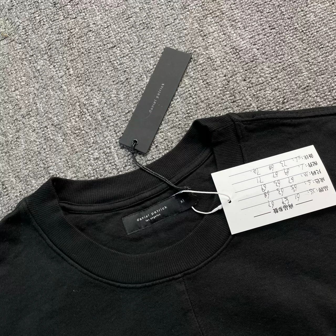 Daniel Patrick Daniel Patrick Black Logo Sweatshirt Size US M / EU 48-50 / 2 - 5 Thumbnail