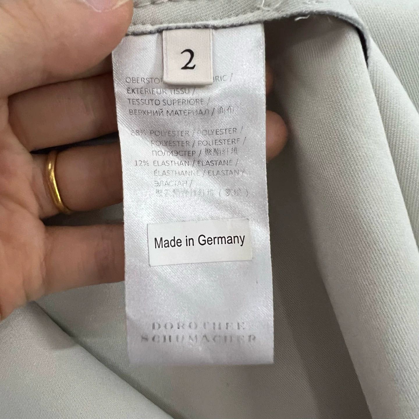 DOROTHEE SCHUMACHER DOROTHEE SCHUMACHER Black A-line Skirt Size 22" - 4 Thumbnail
