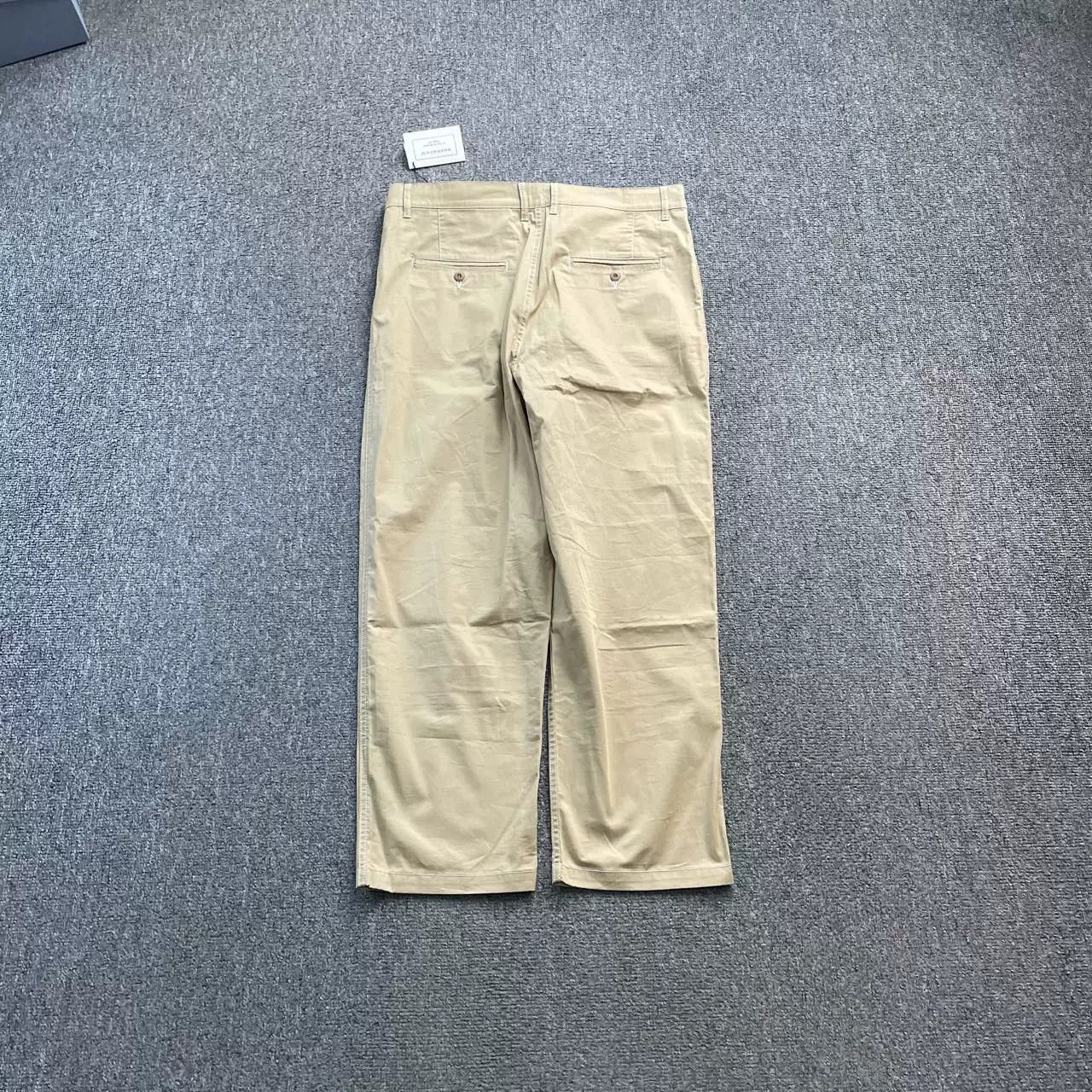 Maison Kitsune Maison KITSUNE Khaki Cropped Pants 33 Size US 33 - 2 Thumbnail