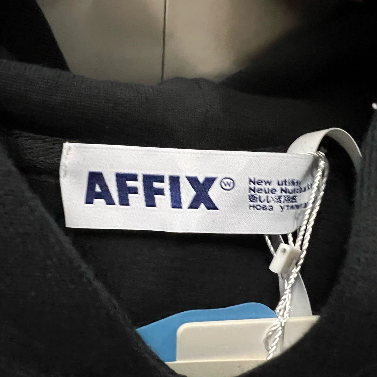 AFFXWRKS AFFIX Back Orange Logo Print Hoodie Size US M / EU 48-50 / 2 - 3 Thumbnail