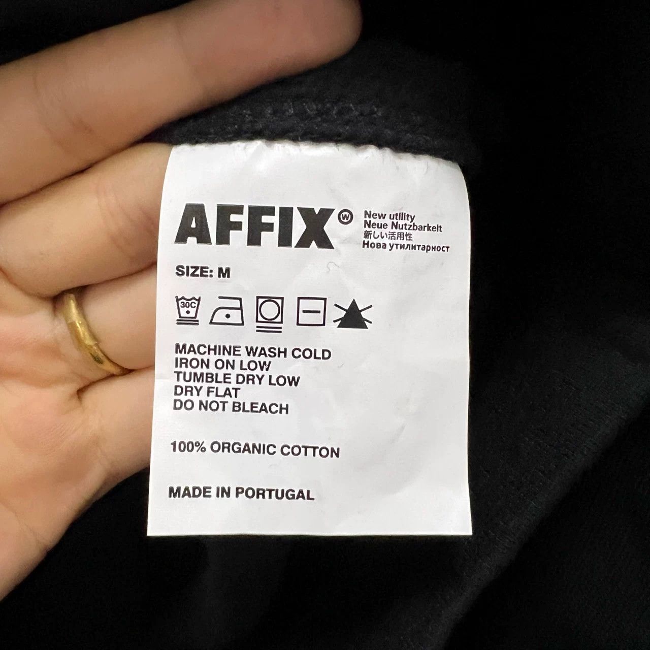 AFFXWRKS AFFIX Back Orange Logo Print Hoodie Size US M / EU 48-50 / 2 - 4 Thumbnail