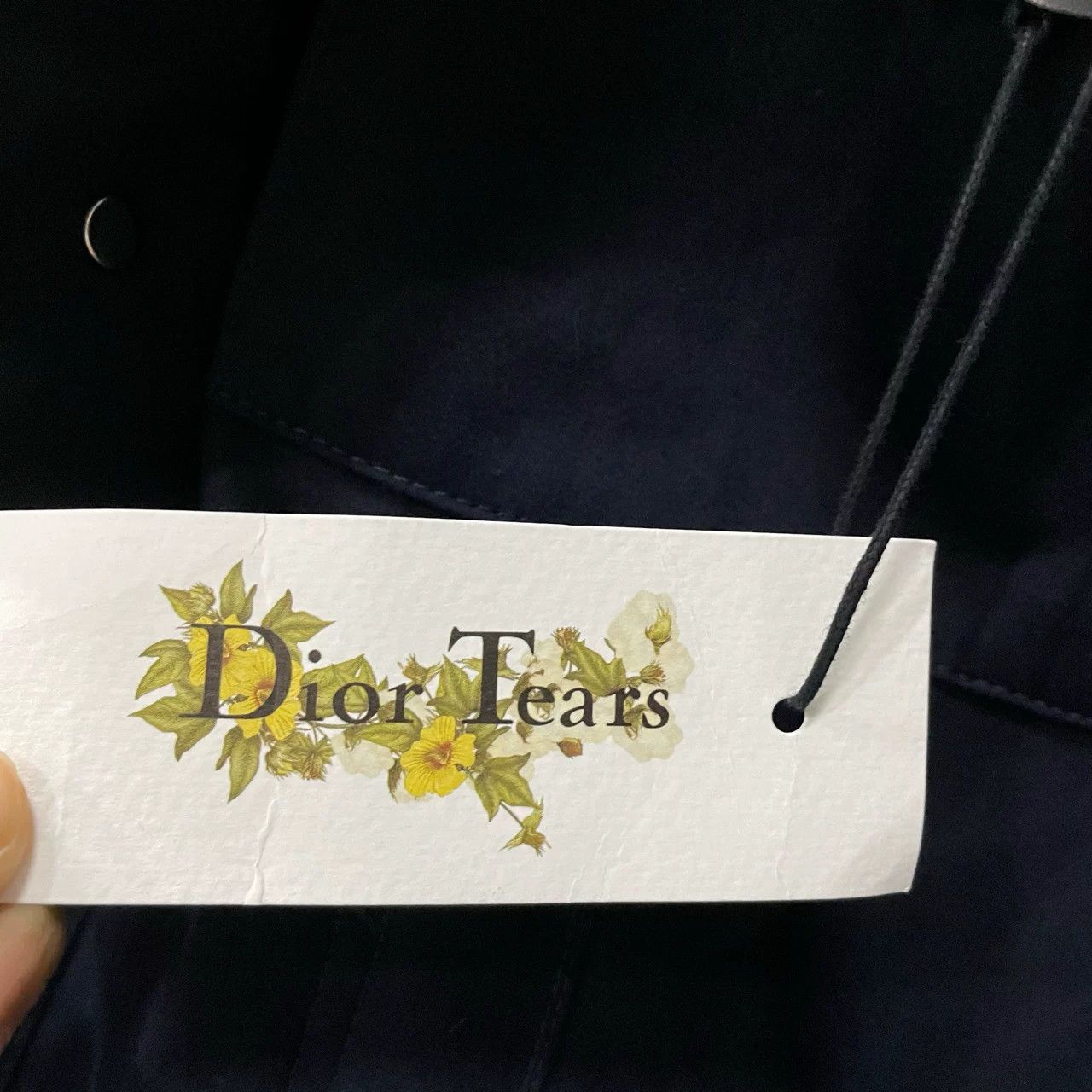 Dior Dior x Denim Tears Navy Single-Breasted Blazer Size US M / EU 48-50 / 2 - 4 Thumbnail