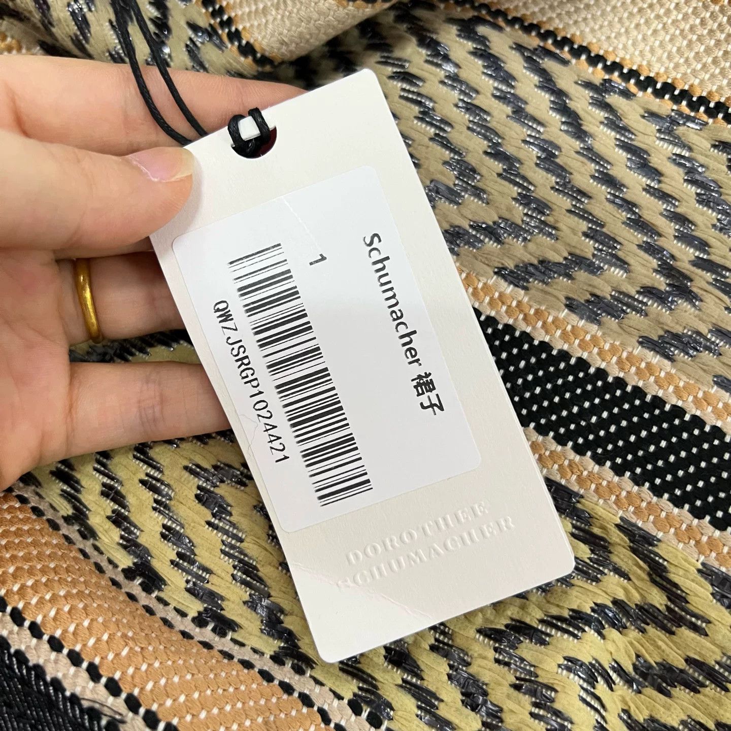 DOROTHEE SCHUMACHER DOROTHEE SCHUMACHER Twill Print Denim Skirt Size 22" - 5 Thumbnail