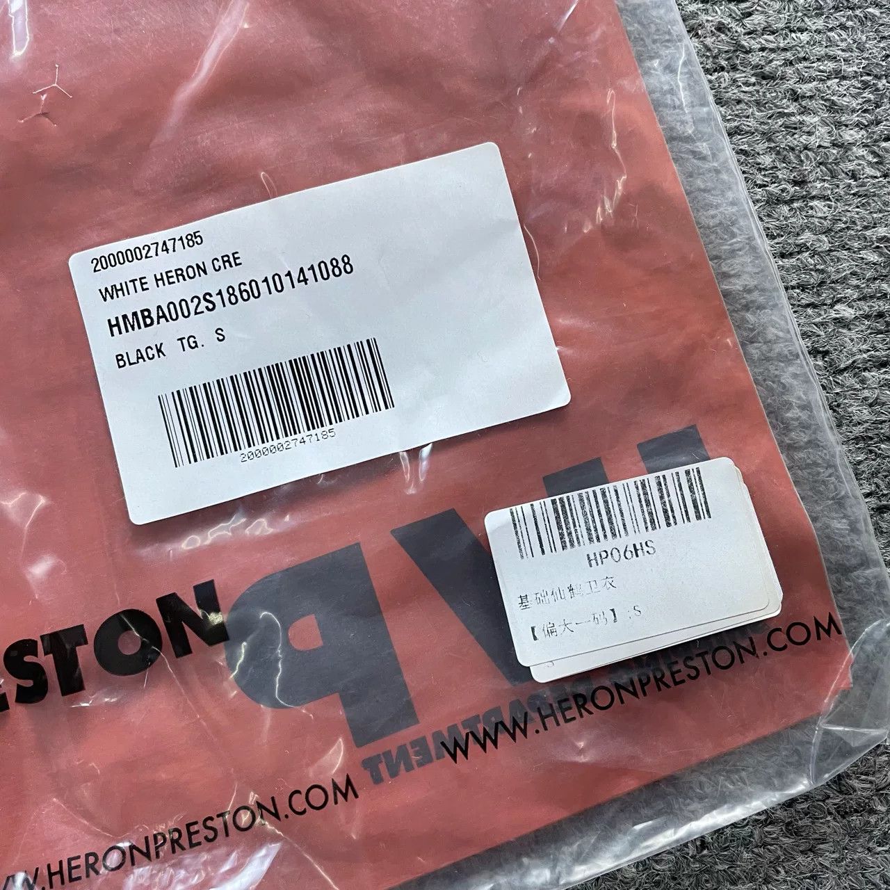 Heron Preston HERON PRESTON Basic Crane Sweatshirt Size US XXS / EU 40 - 5 Thumbnail