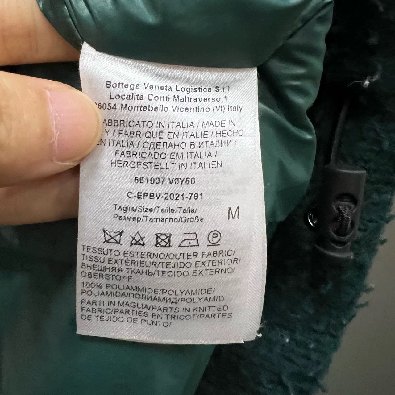 Bottega Veneta Bottega Veneta Fleece Panel Zip Jacket Size US M / EU 48-50 / 2 - 4 Thumbnail