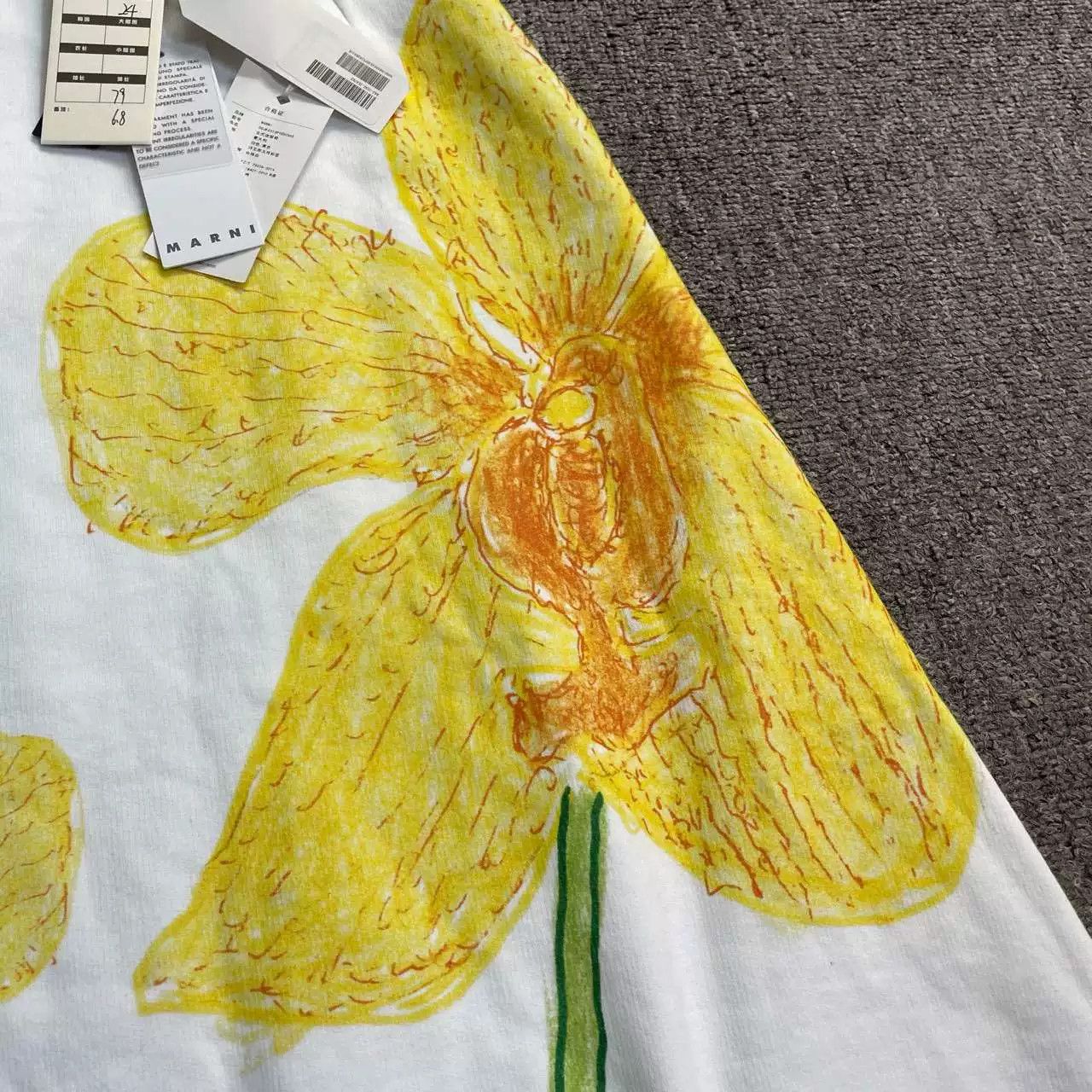 Marni MARNI Floral Skirt Size 36" / US 14 / IT 50 - 2 Thumbnail