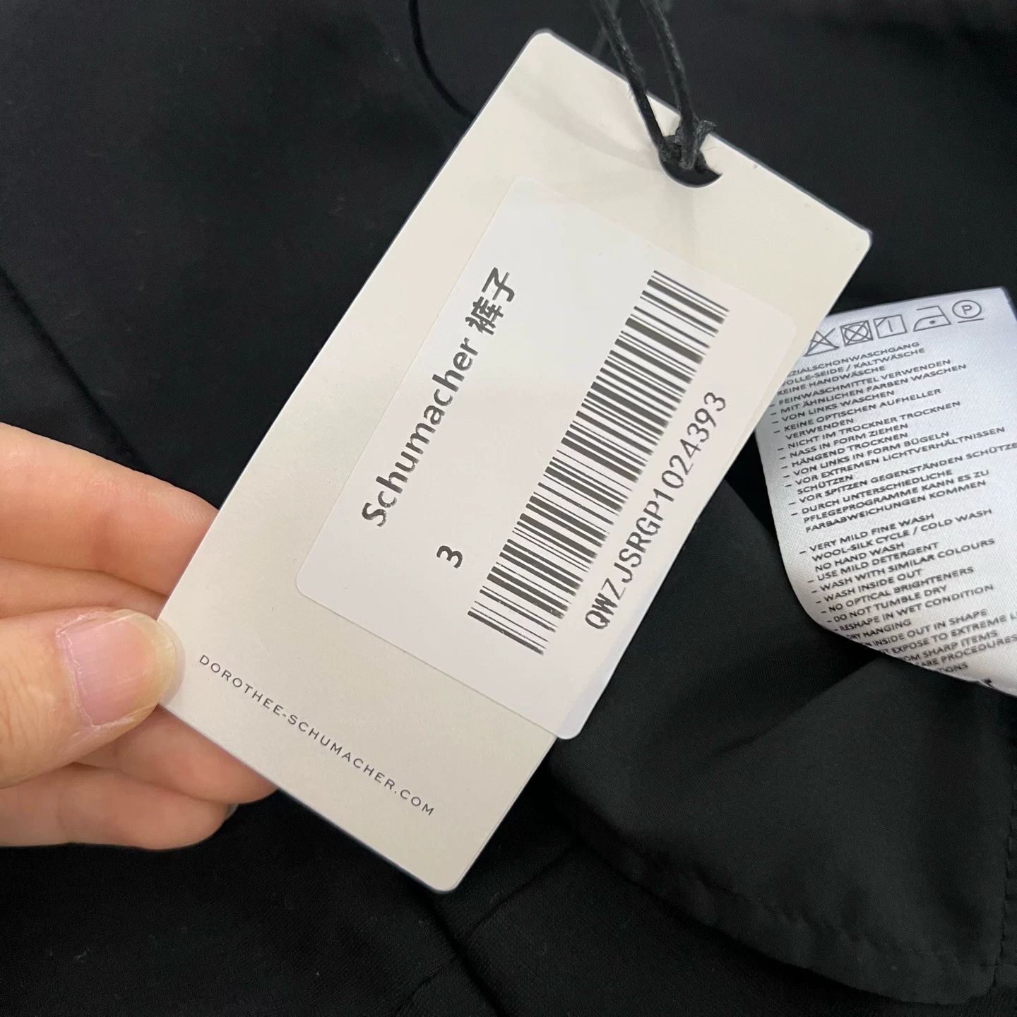 DOROTHEE SCHUMACHER Dorothee Schumacher Black High-Waist Slim Pants Size 24" / US 00 / IT 34 - 5 Thumbnail