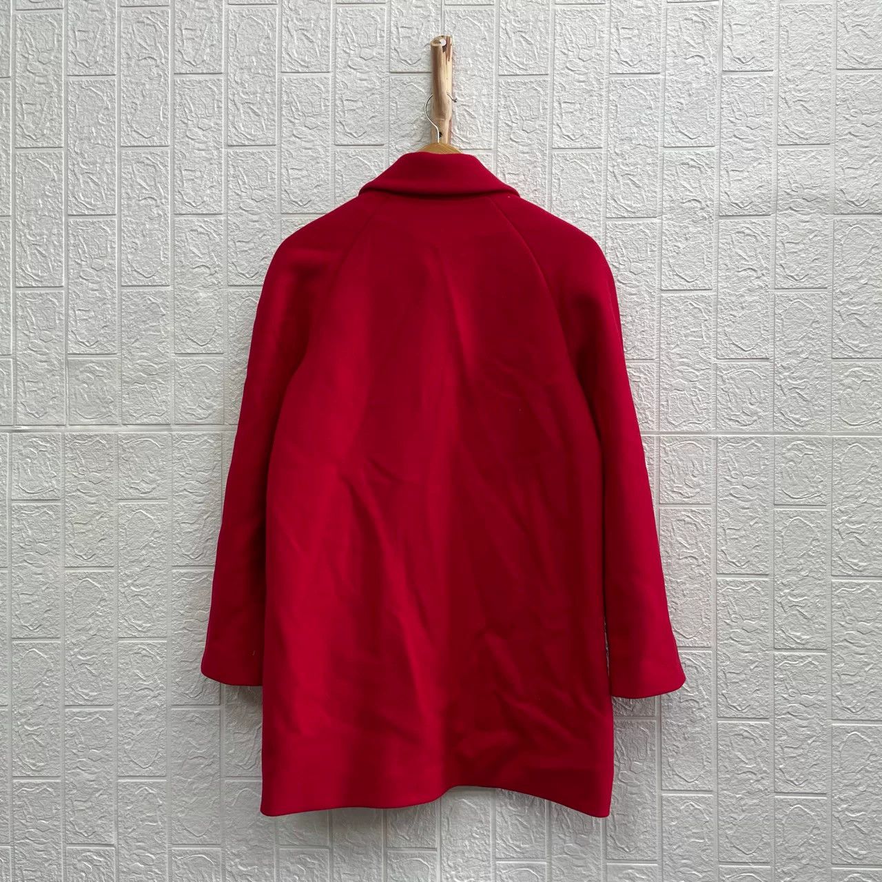 Moschino MOSCHINO Red Coat Size 40 Size S / US 4 / IT 40 - 2 Thumbnail
